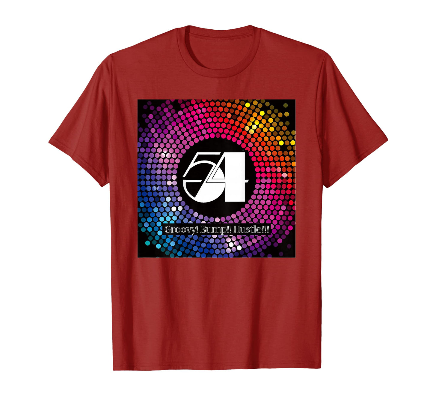 Disco Freaks Store Studio 54 Disco Groovy 015 Back Printed T-Shirt