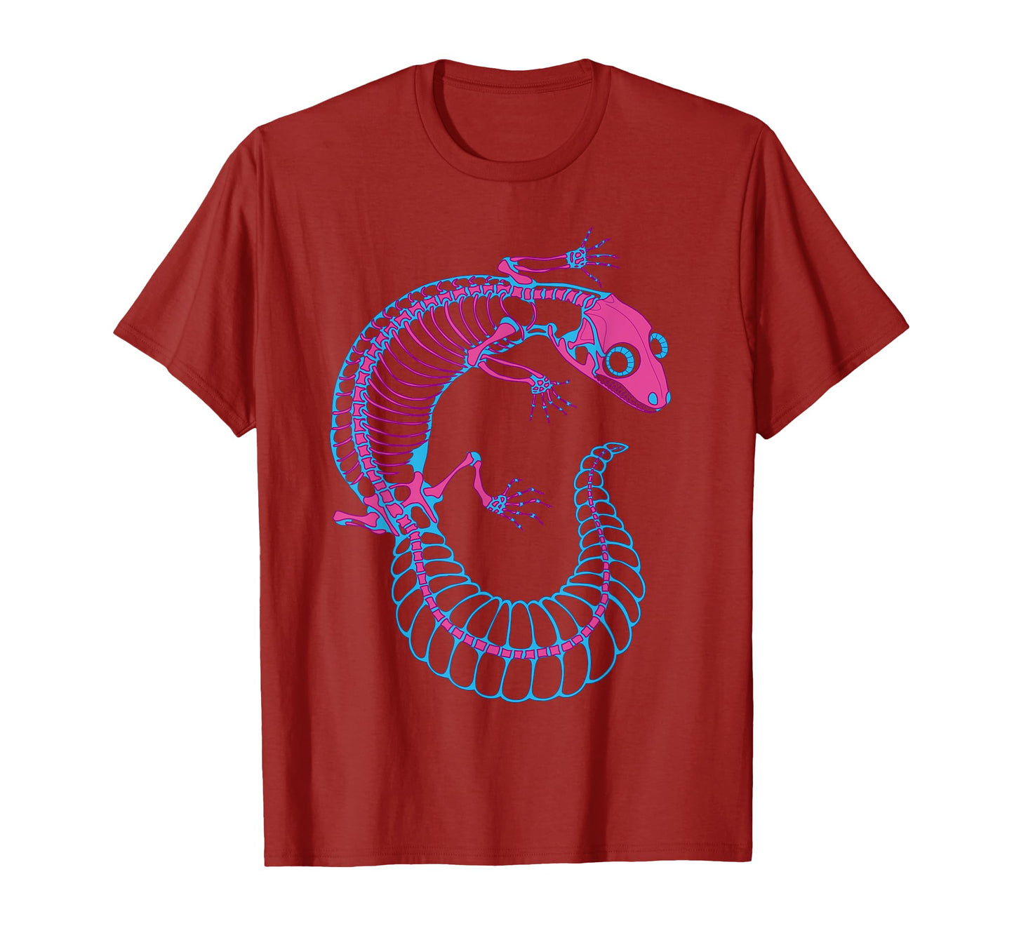 Diaphonized Gecko Skeleton T-Shirt