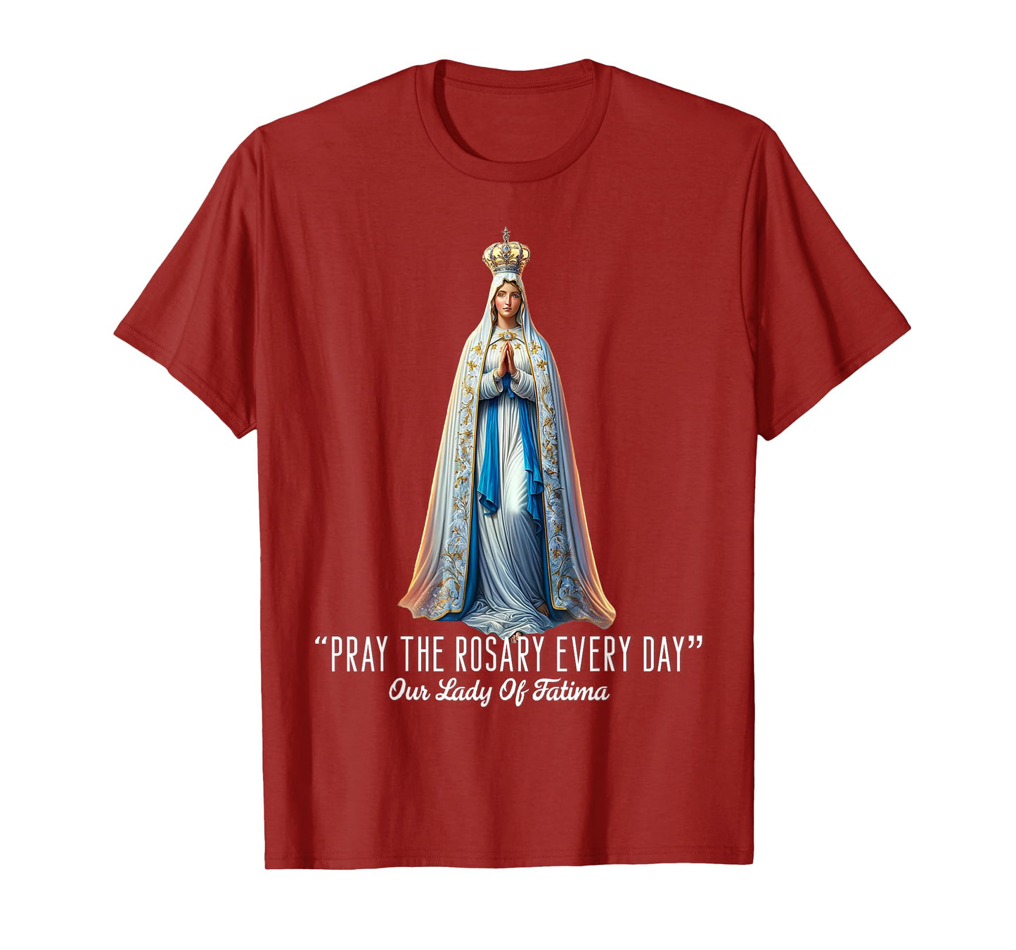 Our Lady of Fatima Marian Catholic T-Shirt