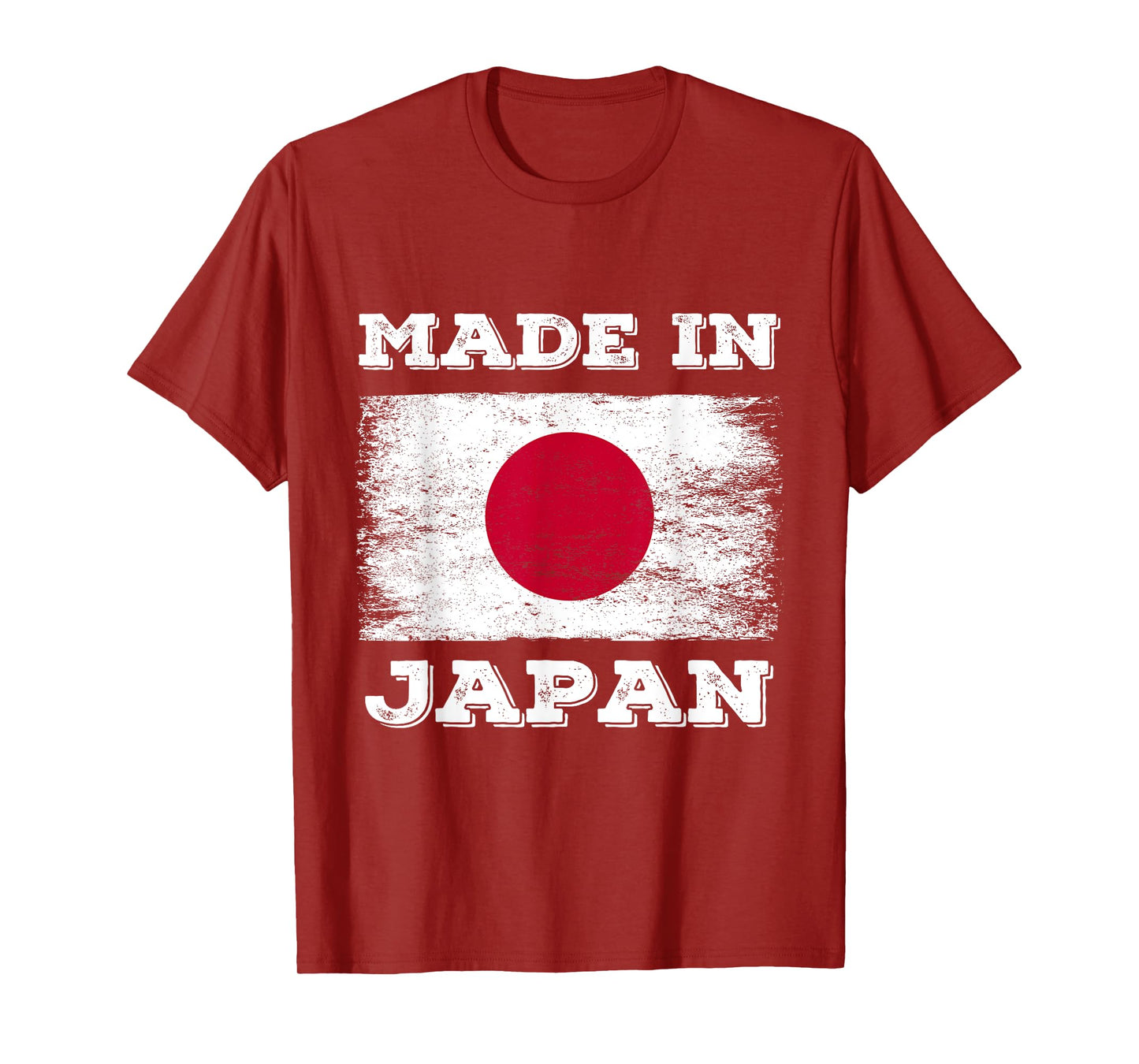 Made In Japan With Japan Flag Novelty Graphic Cool Designs T-Shirt