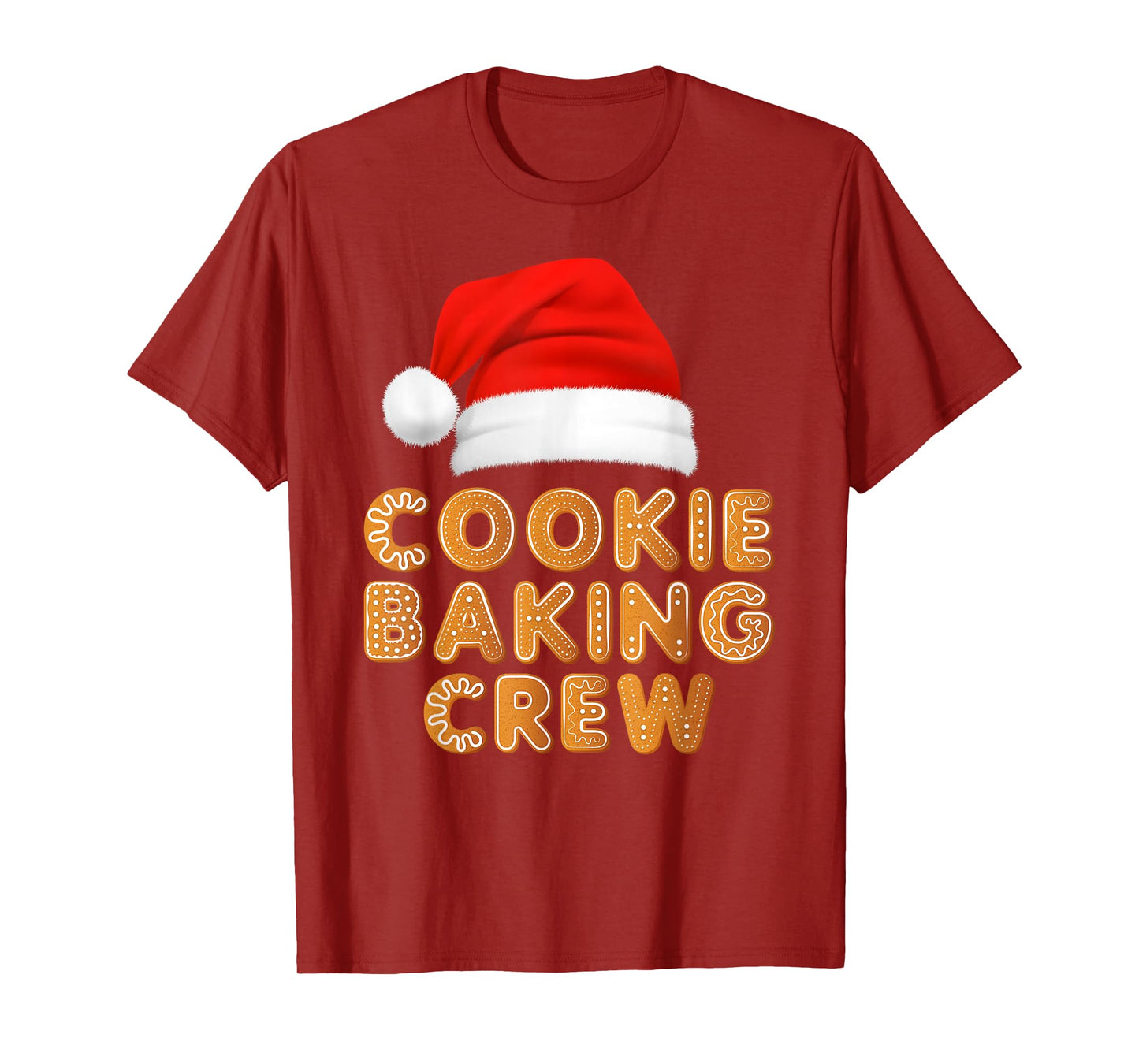 Cookie Baking Crew Family Baking Team Christmas Pajamas T-Shirt
