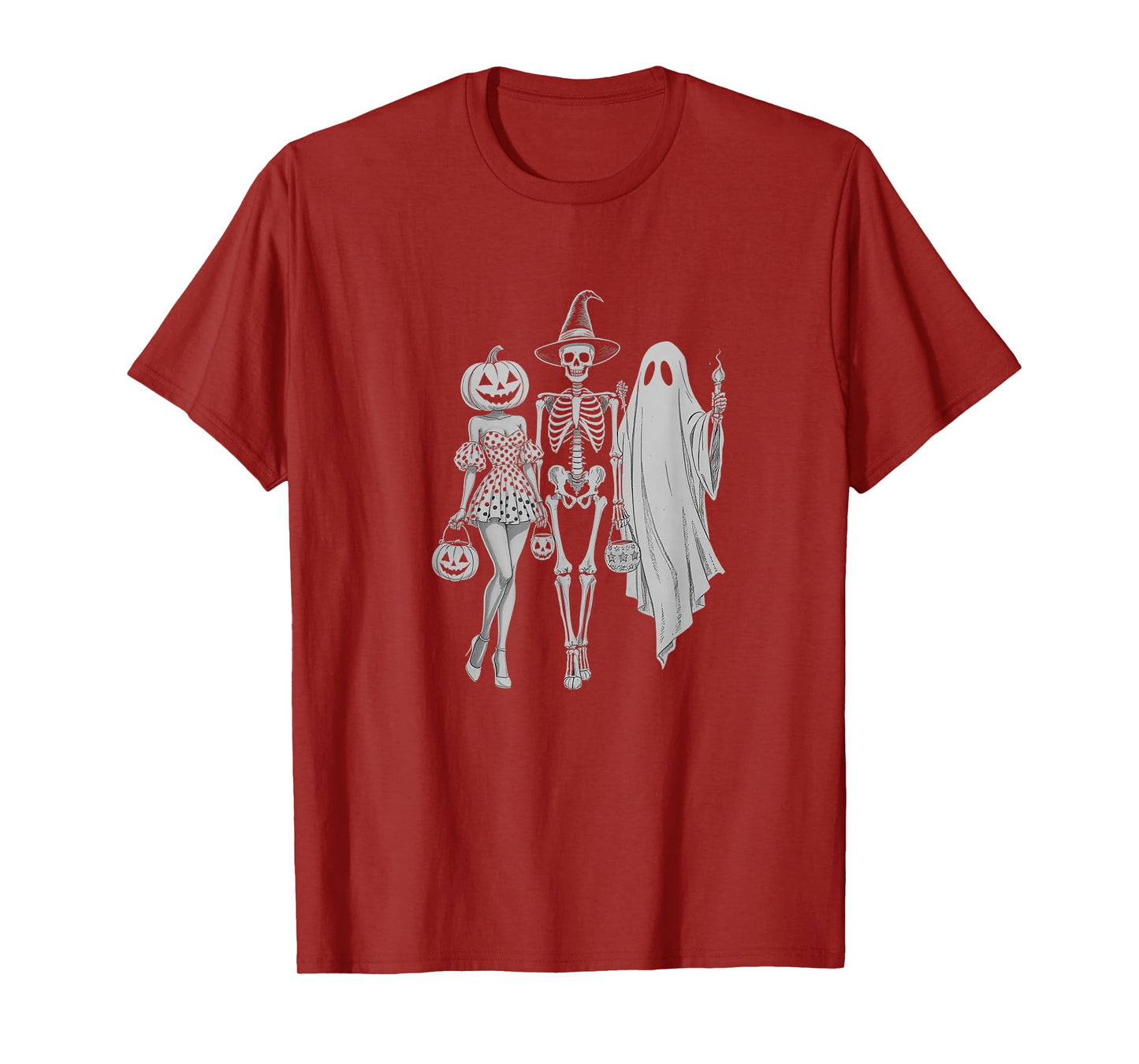 Creepy Halloween Spooky Squad T-Shirt