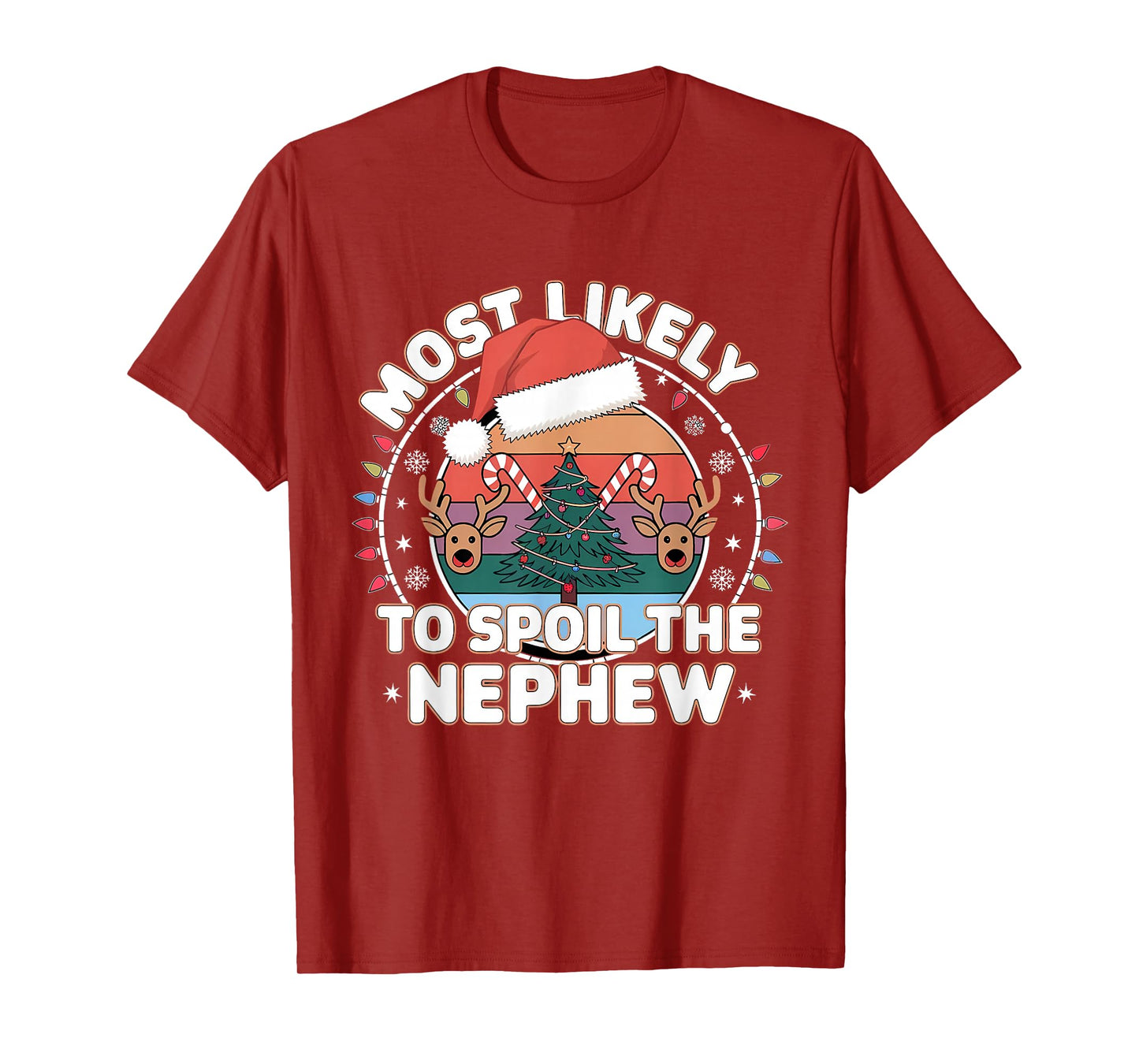 Christmas Party Most Likely to Spoil The Grandson Funny T-Shirt