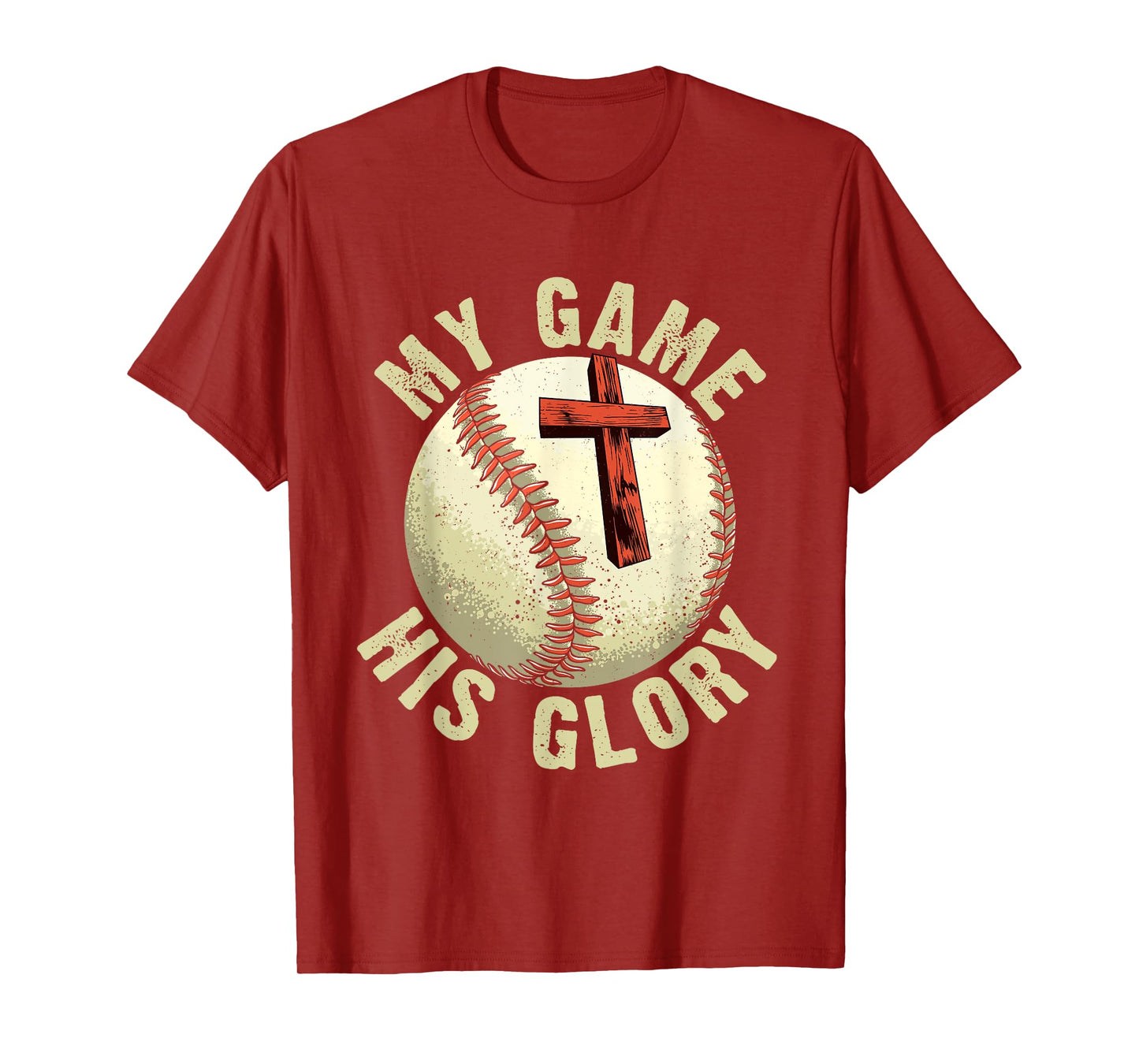 My Game His Glory Christian T-Shirt