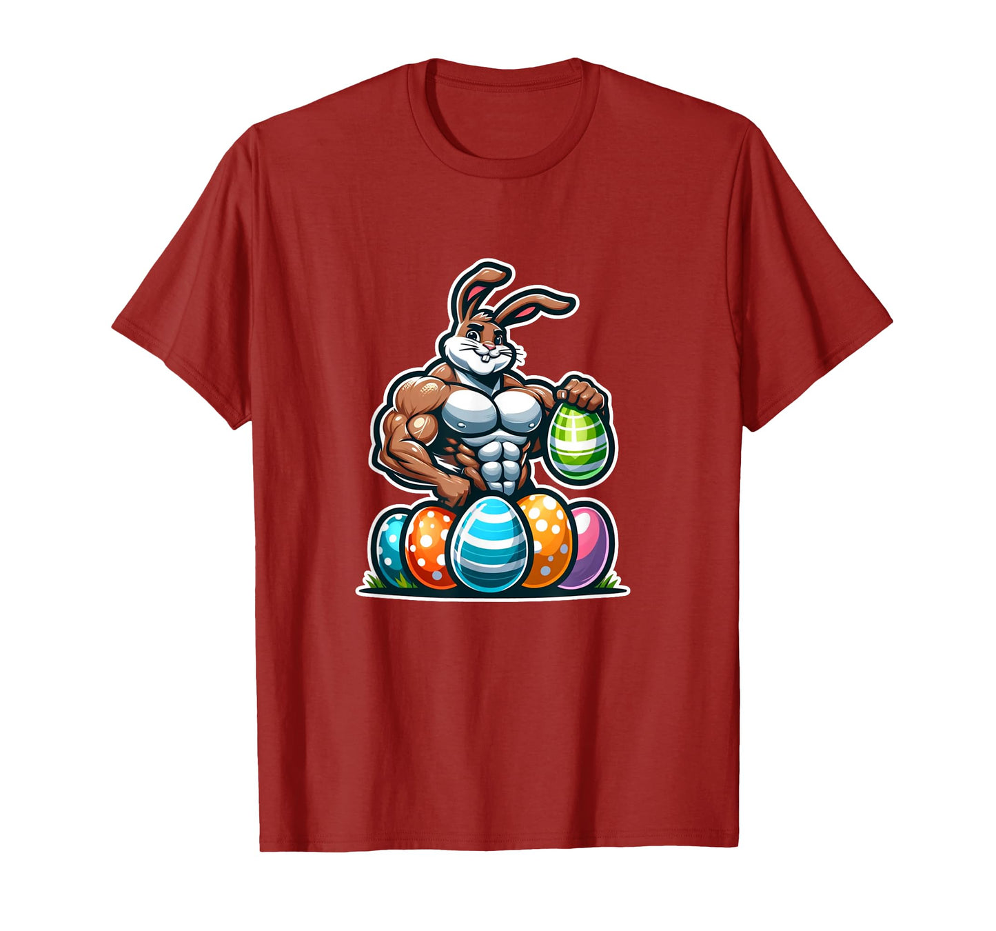 Jacked Easter Bunny Gym T-Shirt