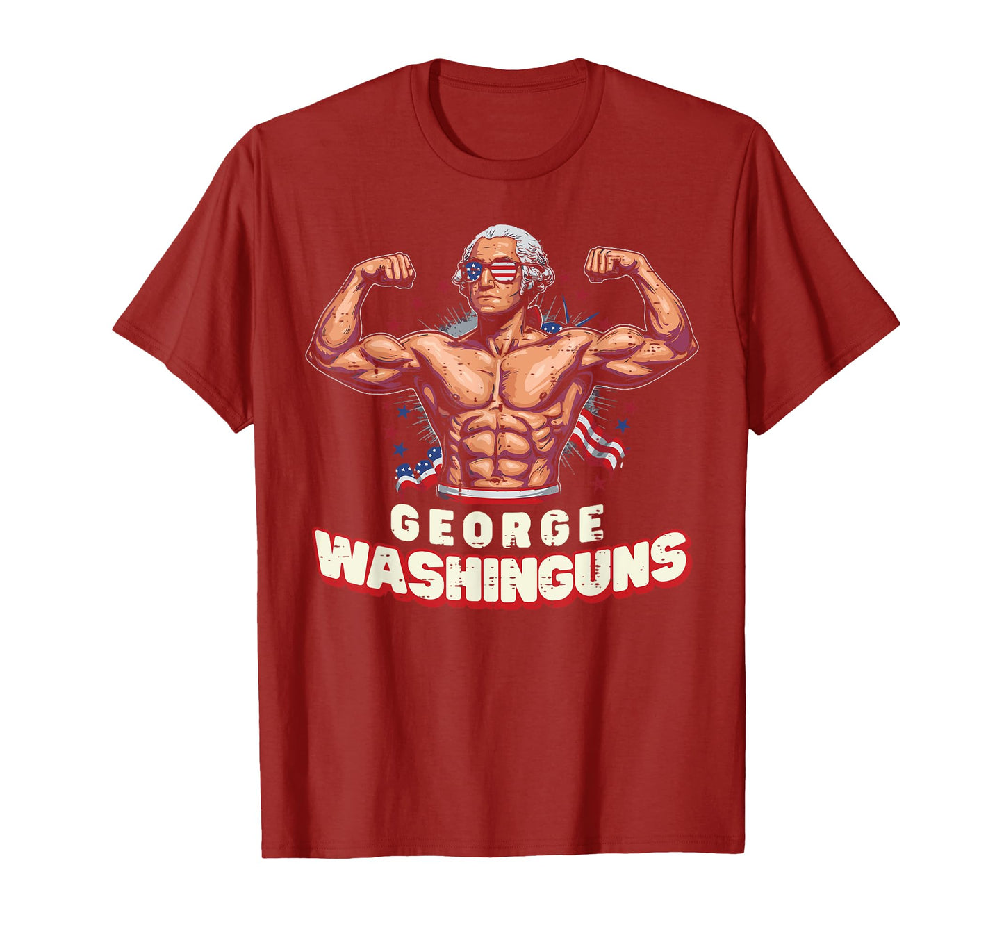 4th Of July Gym Washinguns Washington Workout Men Women T-Shirt