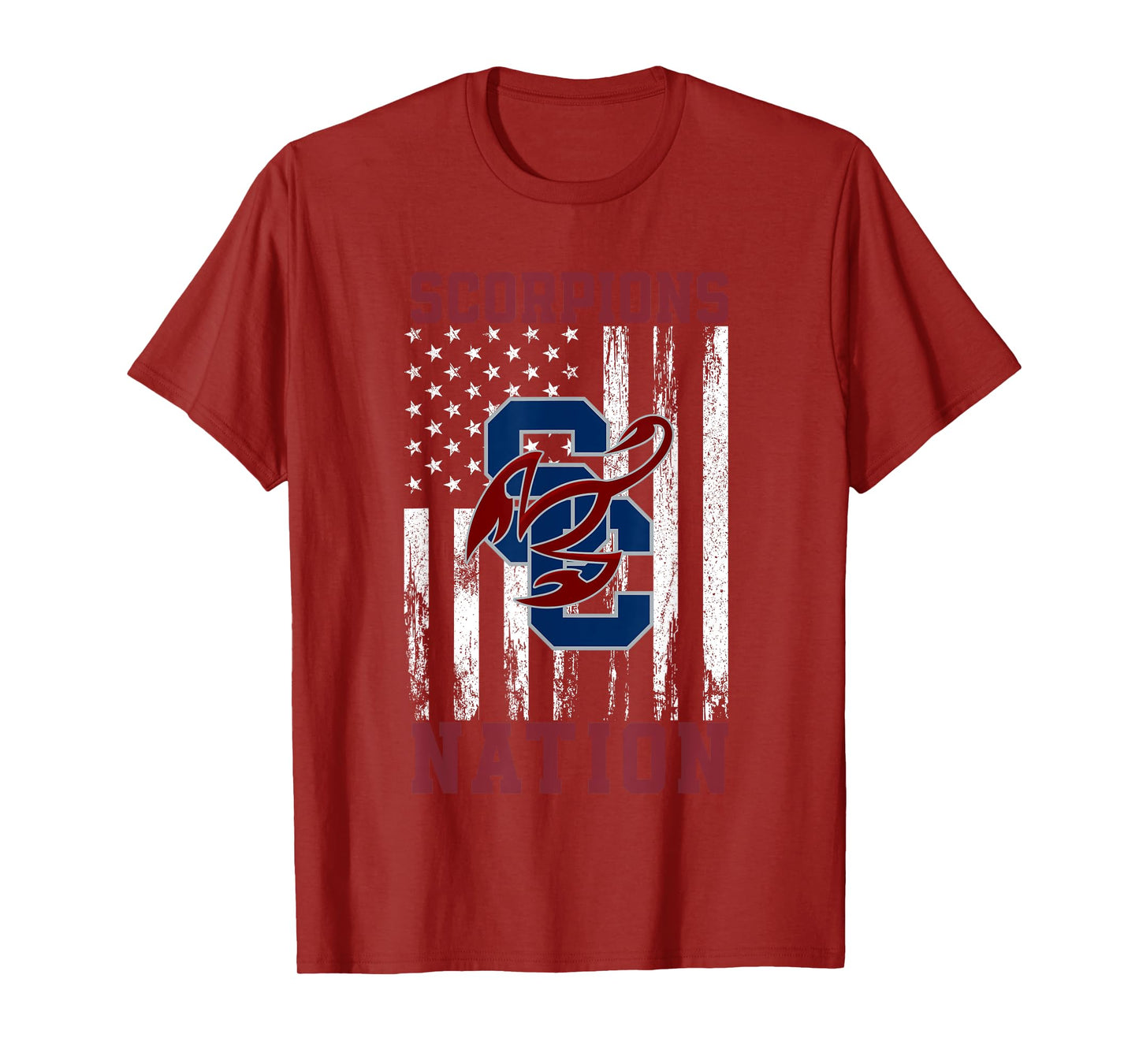 Sand Creek Scorpions Logo Nation HS T-Shirt