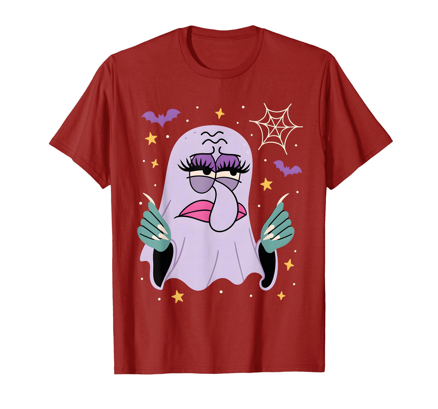 Sassy Ghost Halloween Slay Queen Spooky Attitude for Girls T-Shirt