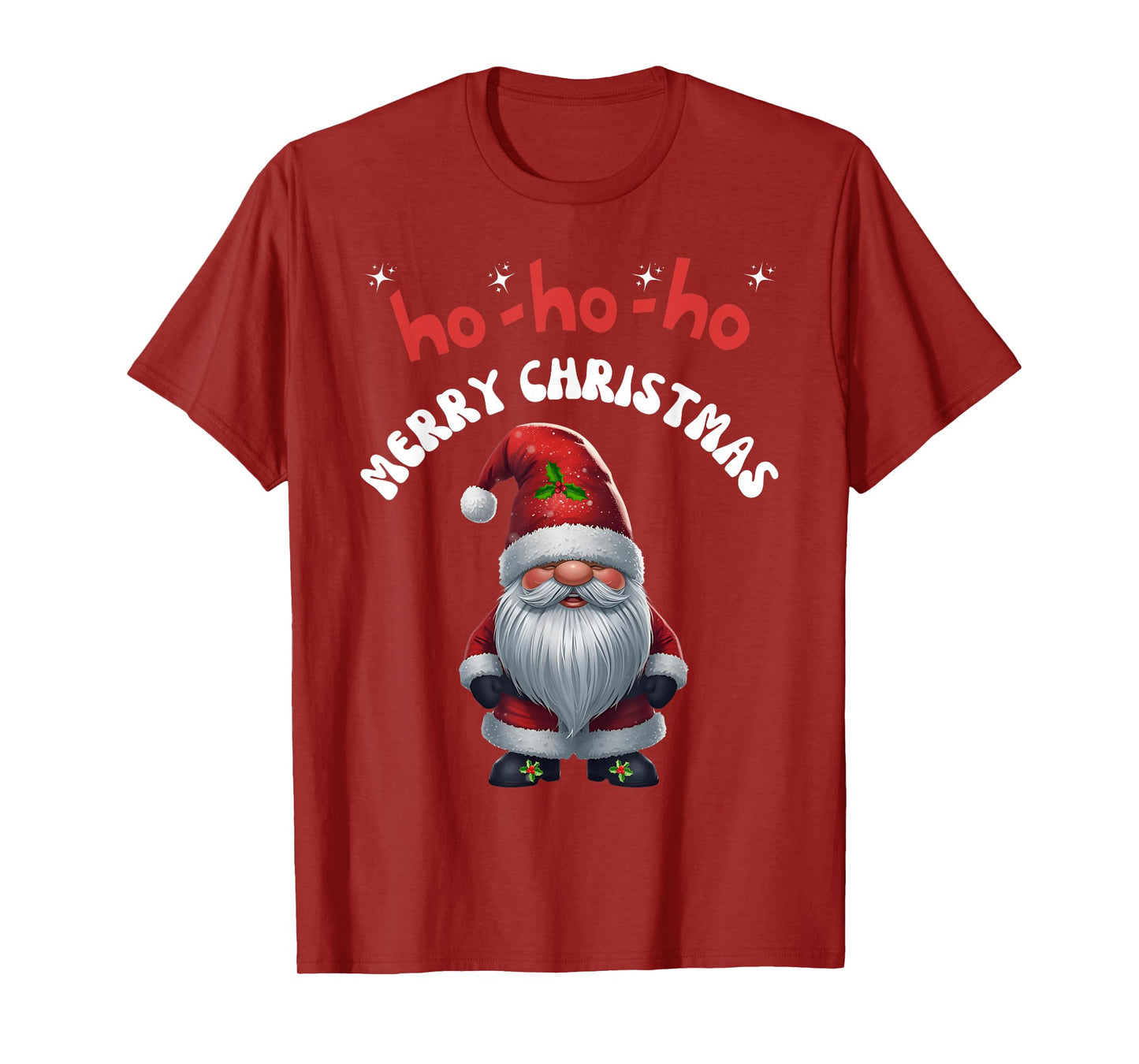 GONK GNOME Merry Christmas Santa Cute T-Shirt