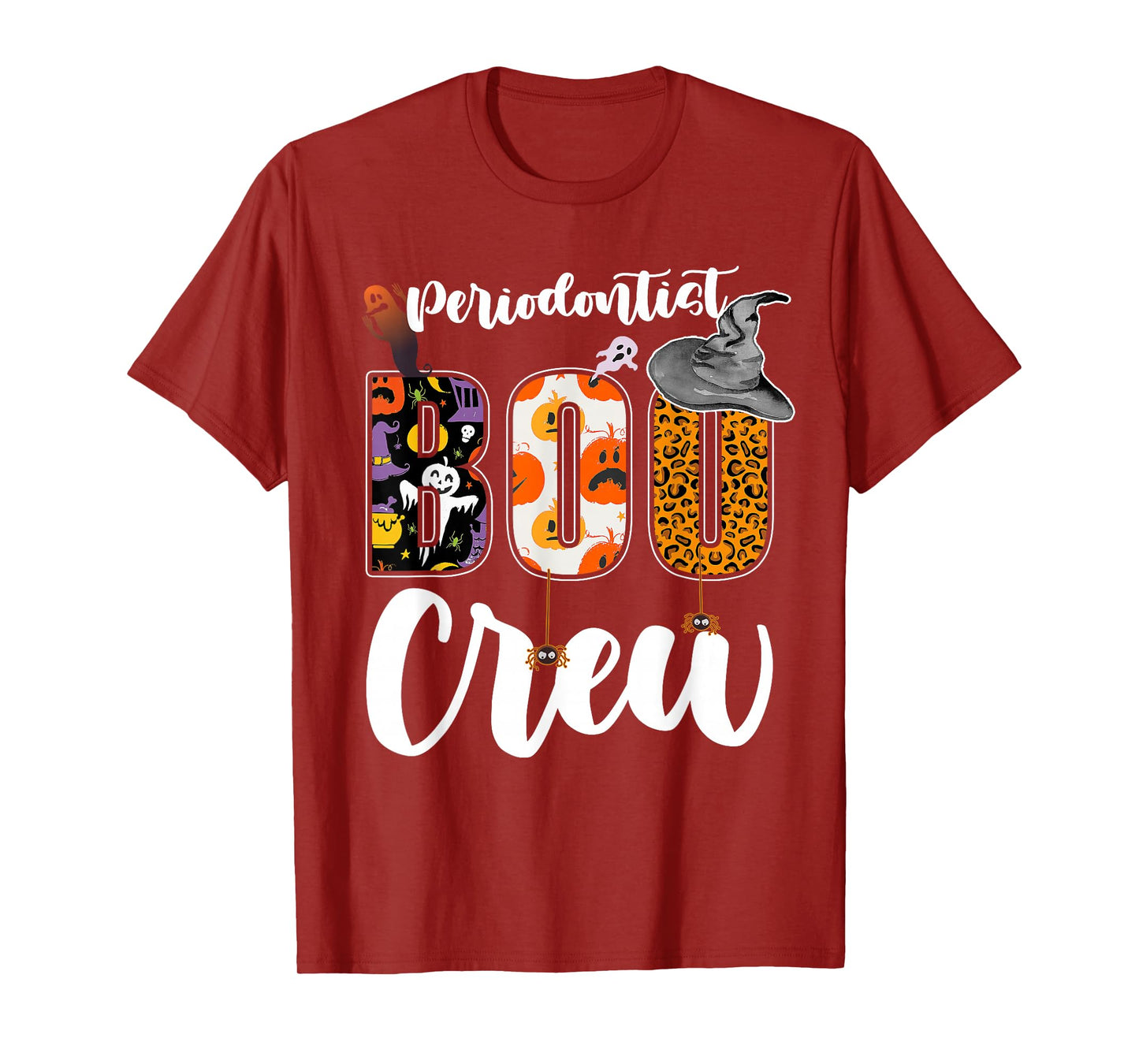 Periodontist Boo Crew Halloween Match Dentist T-Shirt