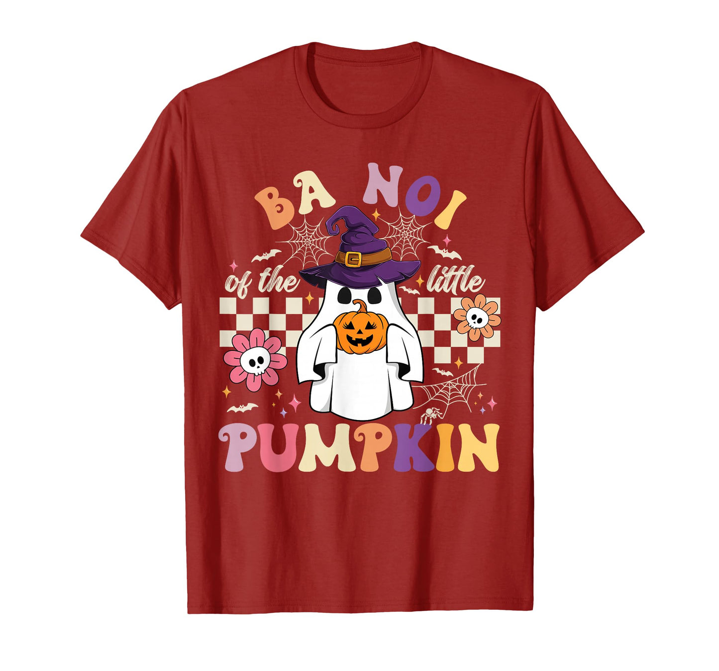 Ba NOI of The Little Pumpkin Halloween Spooky Ghost T-Shirt