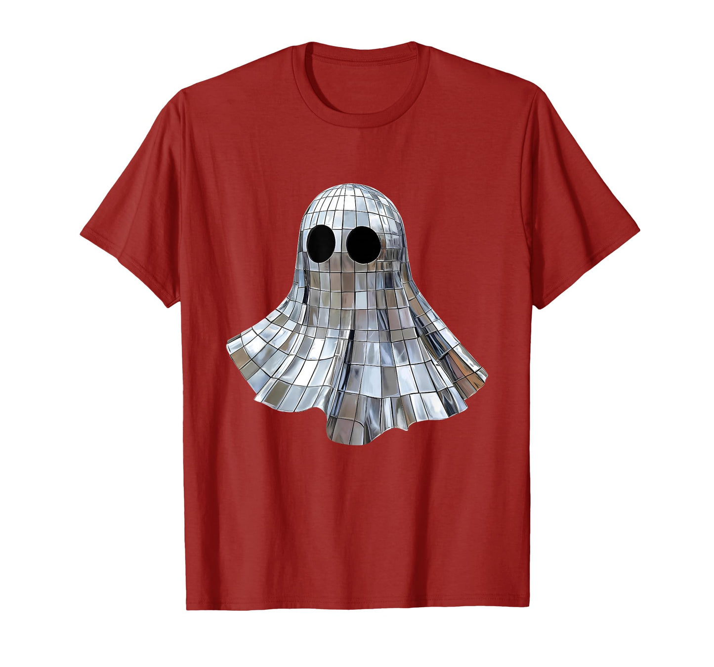 Retro Disco Boo Halloween Boo In Boujee Spooky Disco Ghost T-Shirt