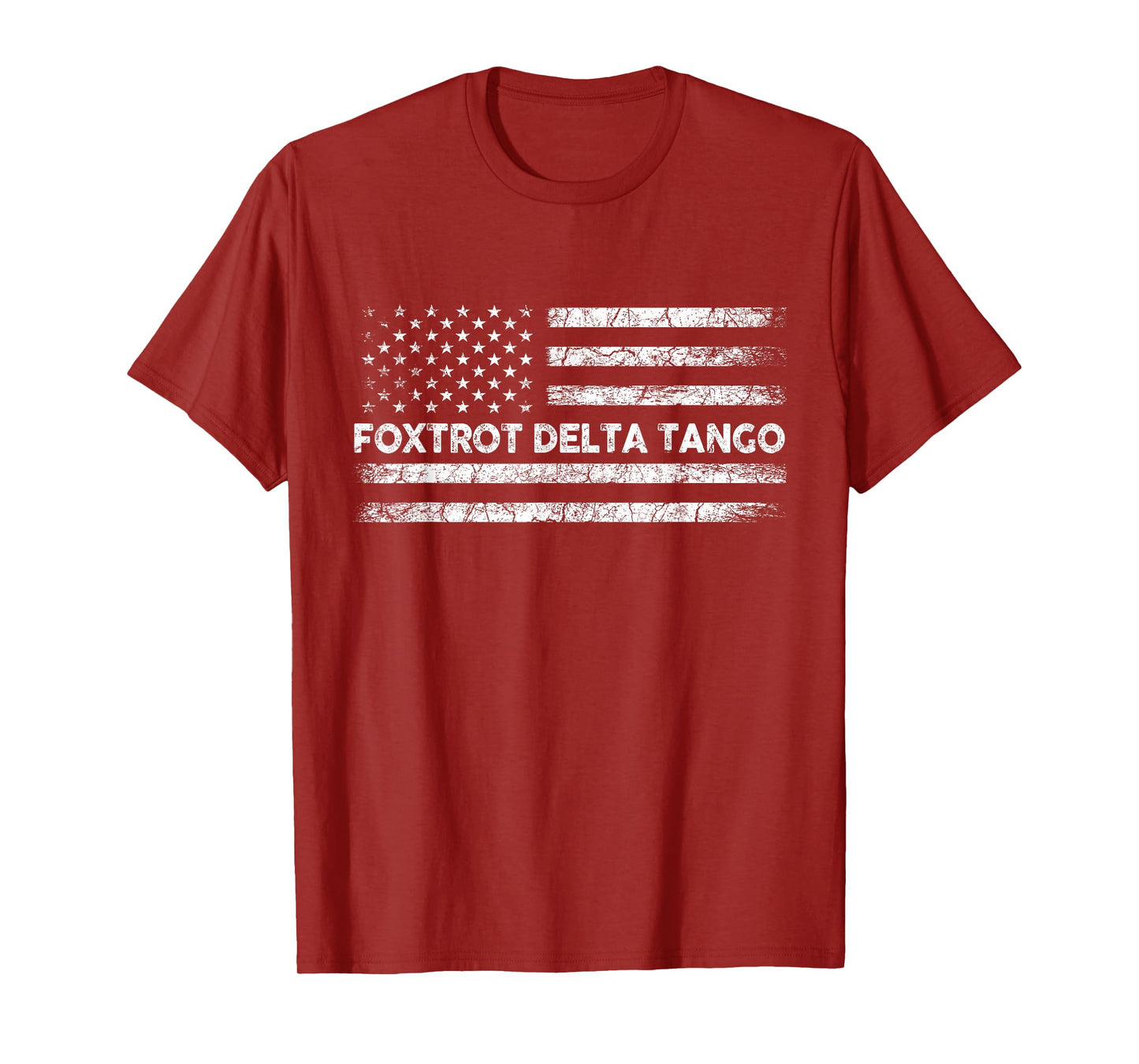 Foxtrots Delta Tangos Funny US Flag Foxtrots Deltas Tangos T-Shirt