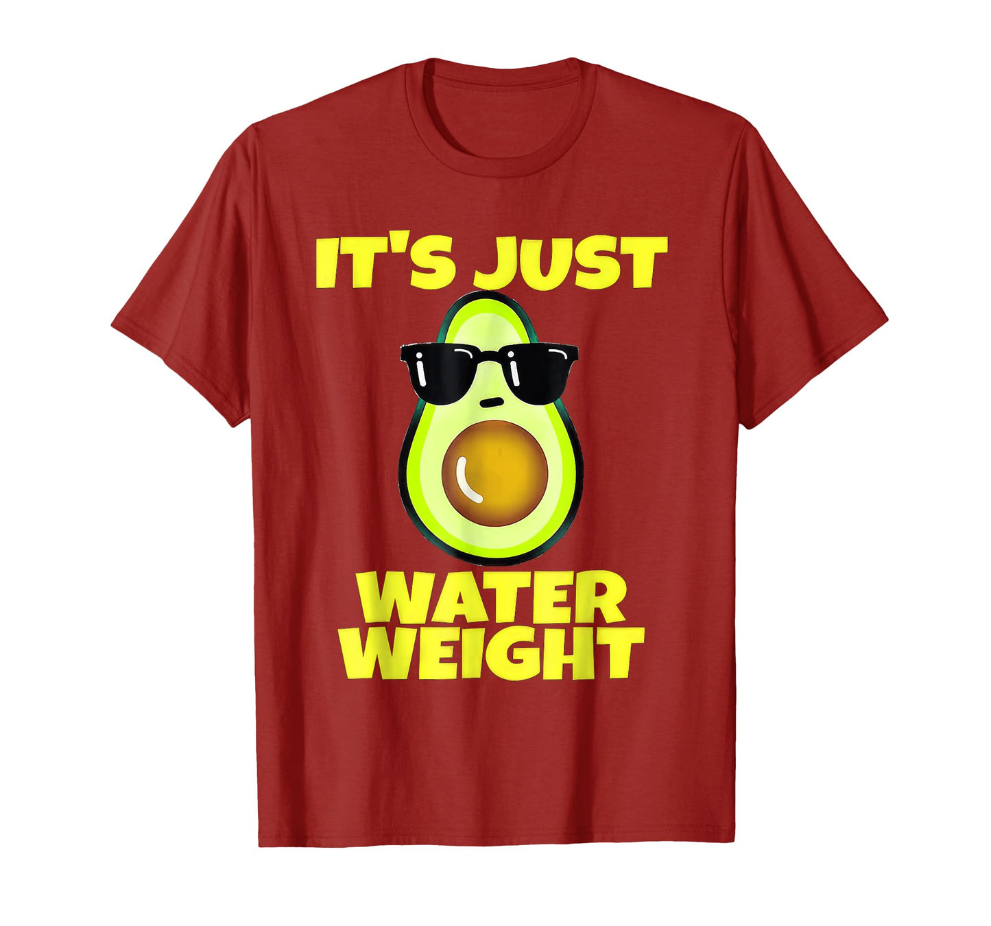 Nikocado Avocado Its Just Water Weight Diet Avocado T-Shirt