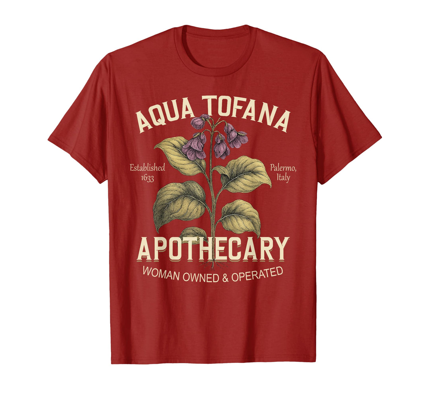 Salem Apothecary Potions Elixirs for Witchy Vibes Halloween T-Shirt
