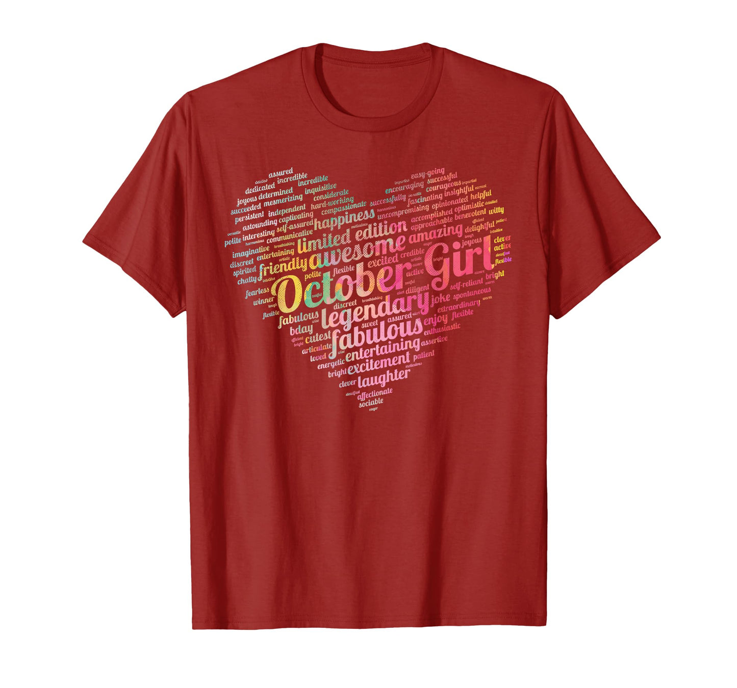 Legendary OCTOBER GIRL Awesome Fabulous My Birthday Love Mom T-Shirt