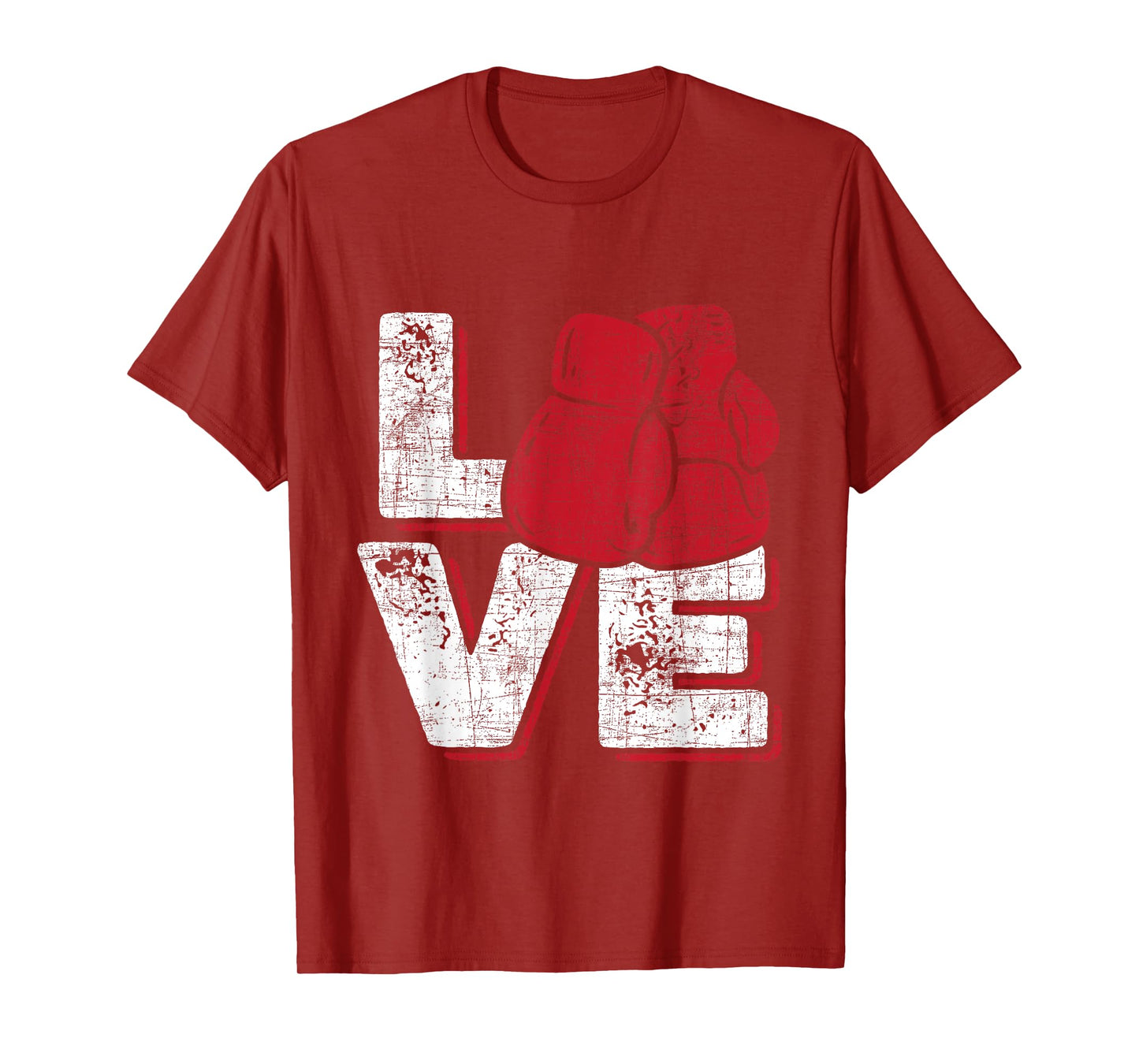 Love - Kickboxer Kickboxing Fitness Workout Martial Arts T-Shirt