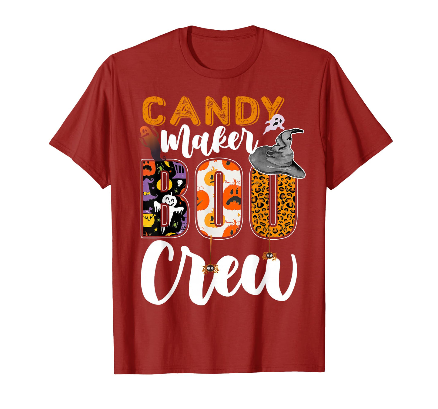Candymaker Boo Crew Halloween Match Confectioner T-Shirt
