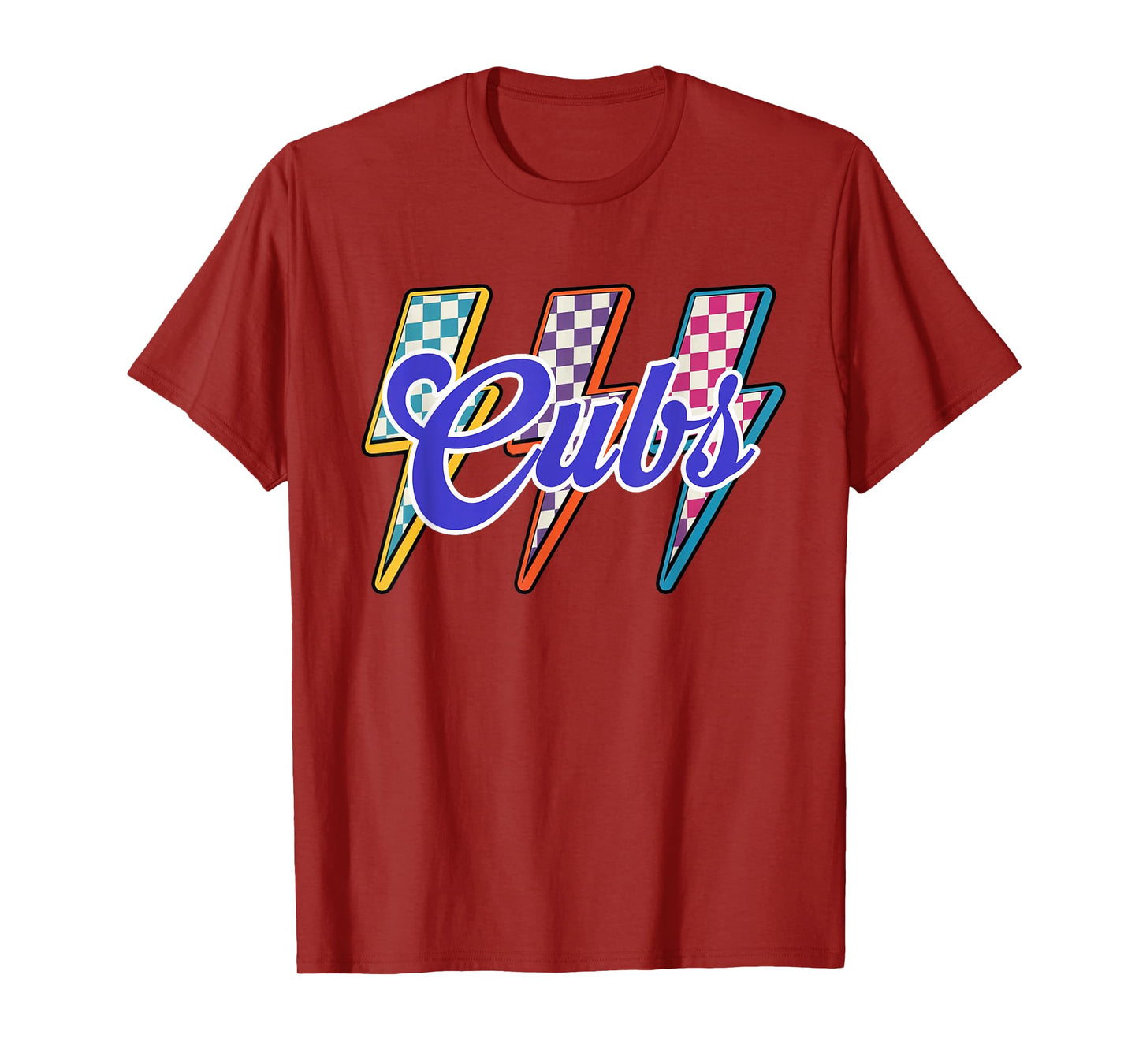 Cubs Apparel Men Women Kids Retro T-Shirt