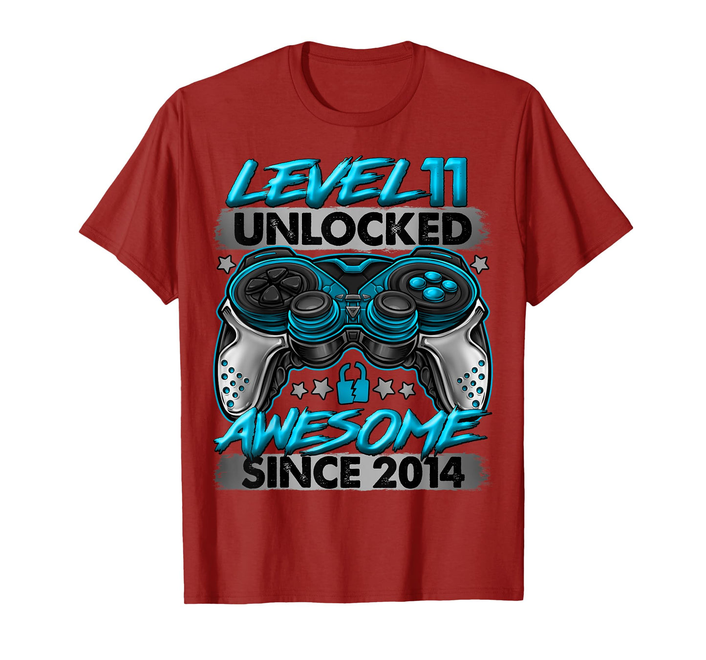 Level 11 Unlocked 11 Year Old Gifts Boys 11th Birthday Boy T-Shirt