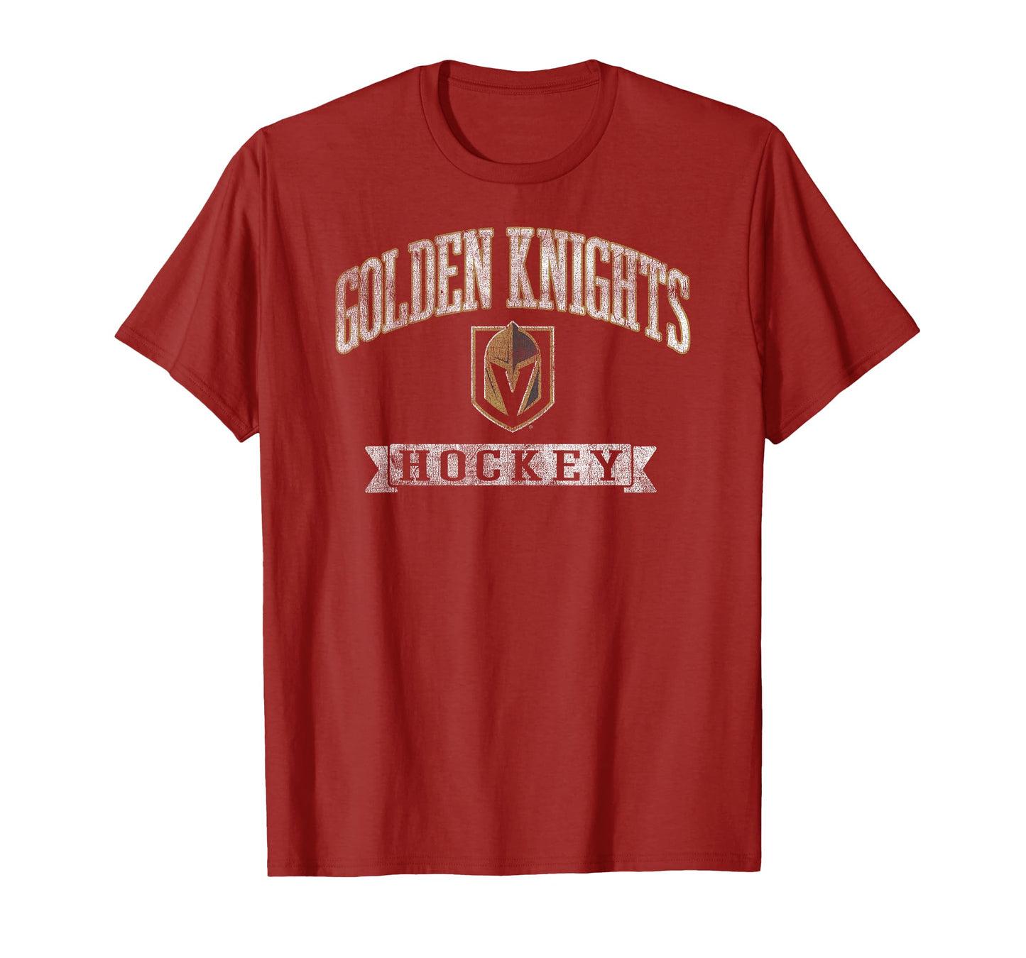 Vegas Golden Knights Vintage Hockey Black Licensed T-Shirt
