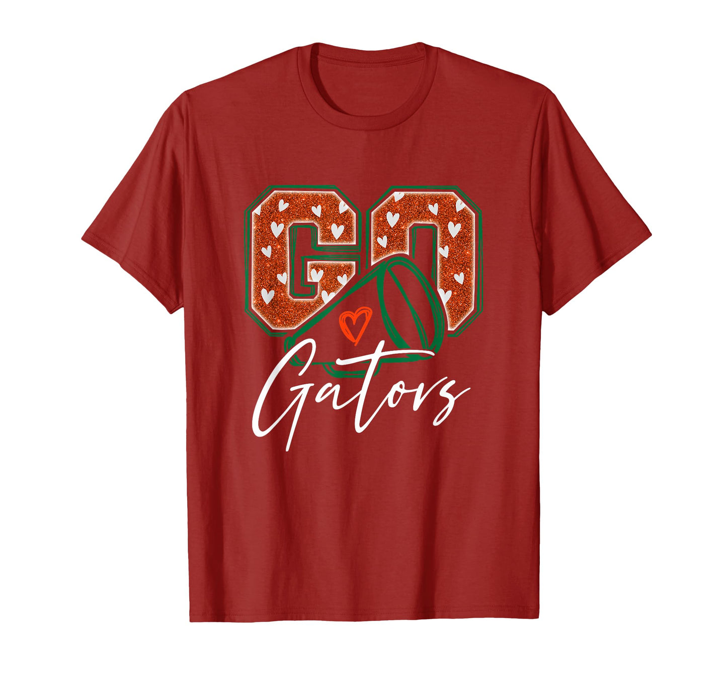 Go Cheer Gators Design Gift For Men Women Girls Boys Kids T-Shirt