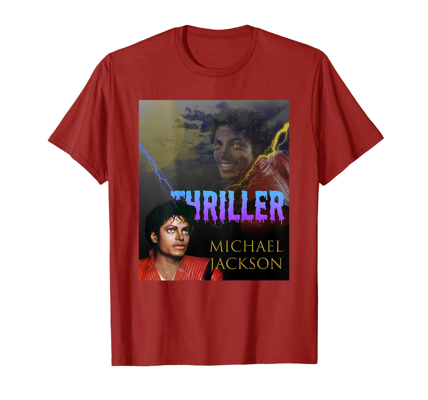 The King of POP MJ-067 Thriller Back Printed T-Shirt
