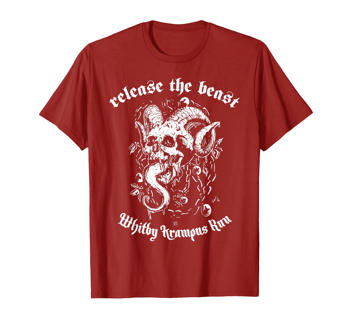 Krampusnacht Christmas Monster Krampus Lover Festive Horror T-Shirt