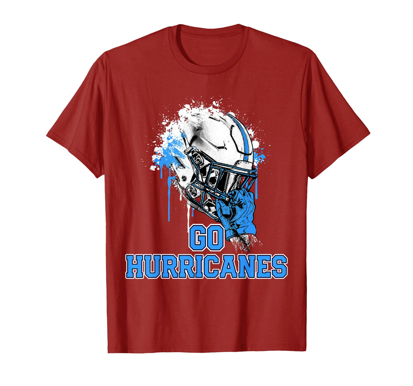 South Plaquemines Hurricanes Rising Helmet GO! T-Shirt