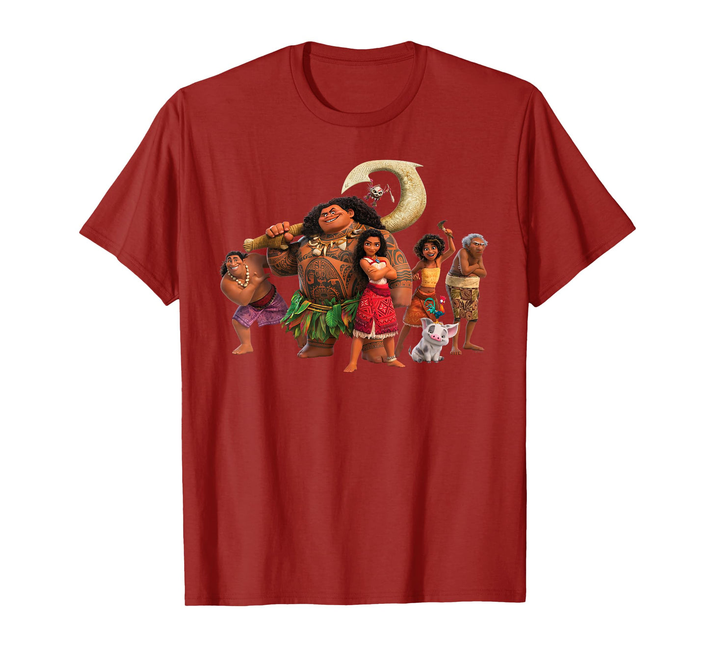 Disney Moana 2 Moana’s Ocean Adventure Crew Group Together T-Shirt