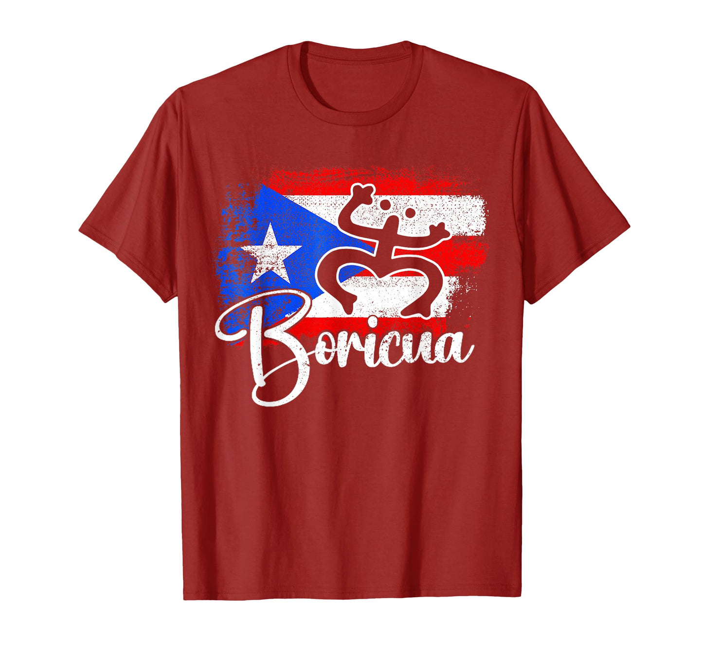 Boricua Puerto Rico Flag Puerto Rican Frog Men Women Kids T-Shirt