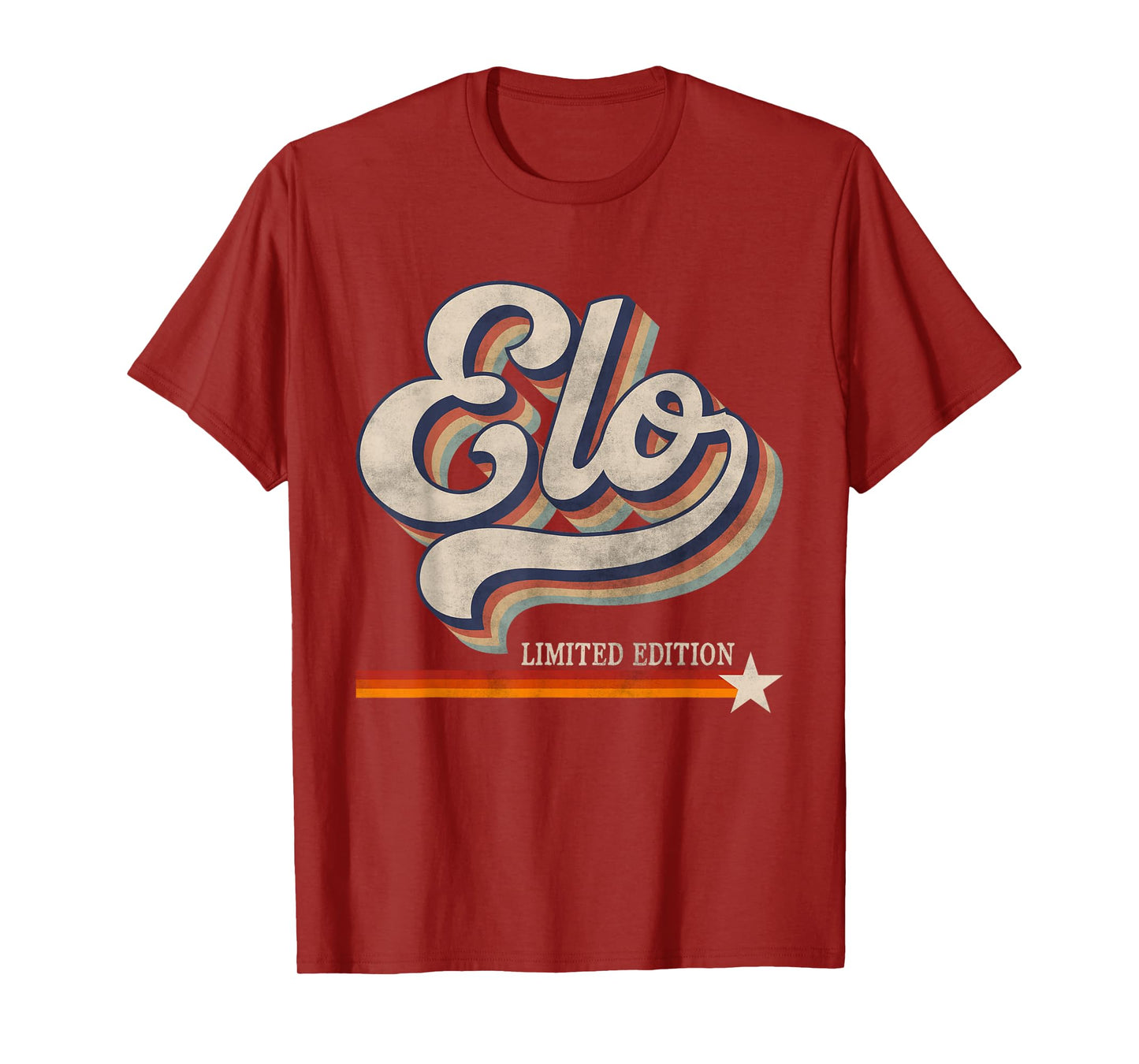 Vintage Elo Proud Name Retro Style Elo Limited Edition T-Shirt