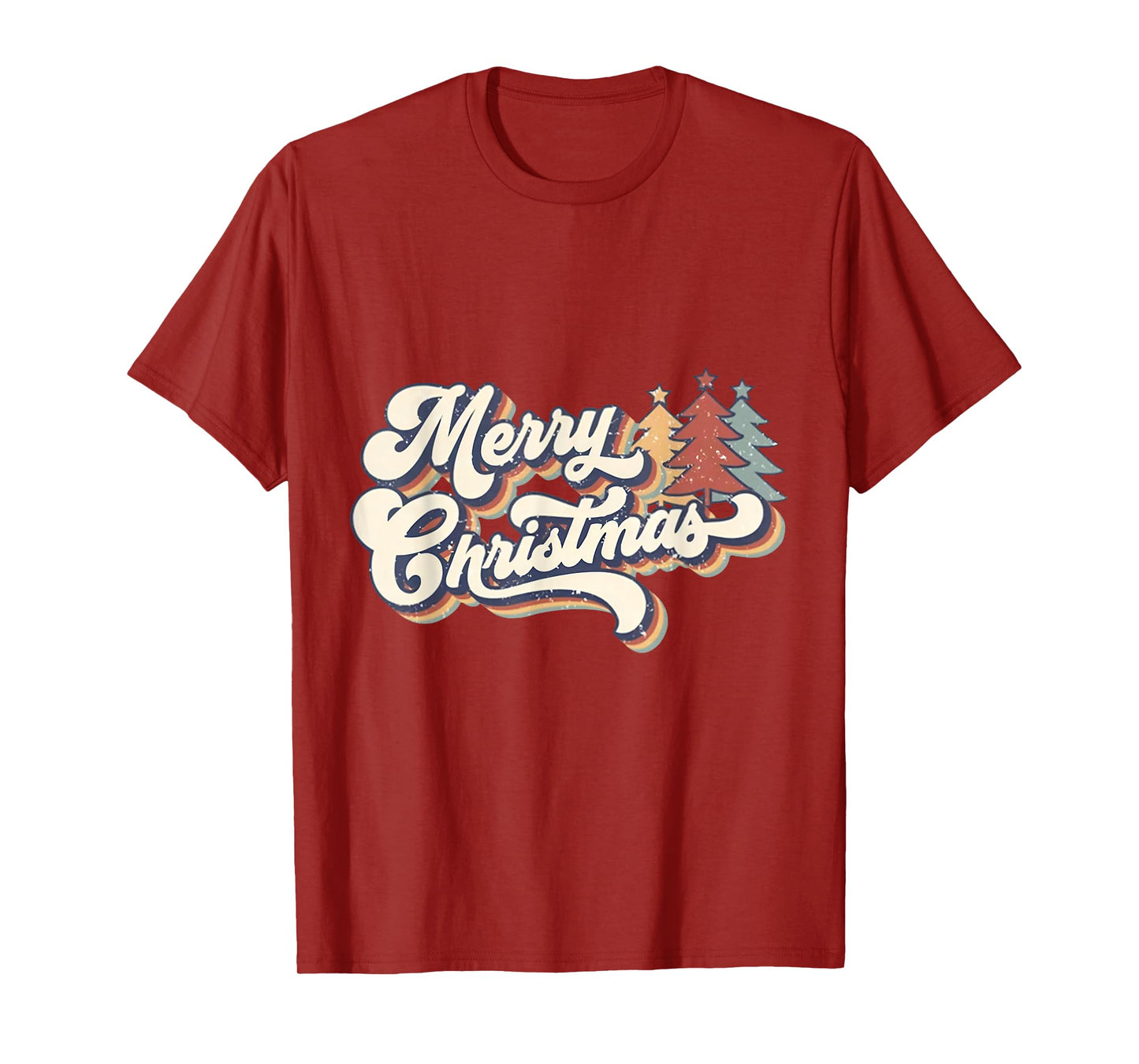 Vintage Merry Christmas Family Funny Christmas Women Men Kid T-Shirt