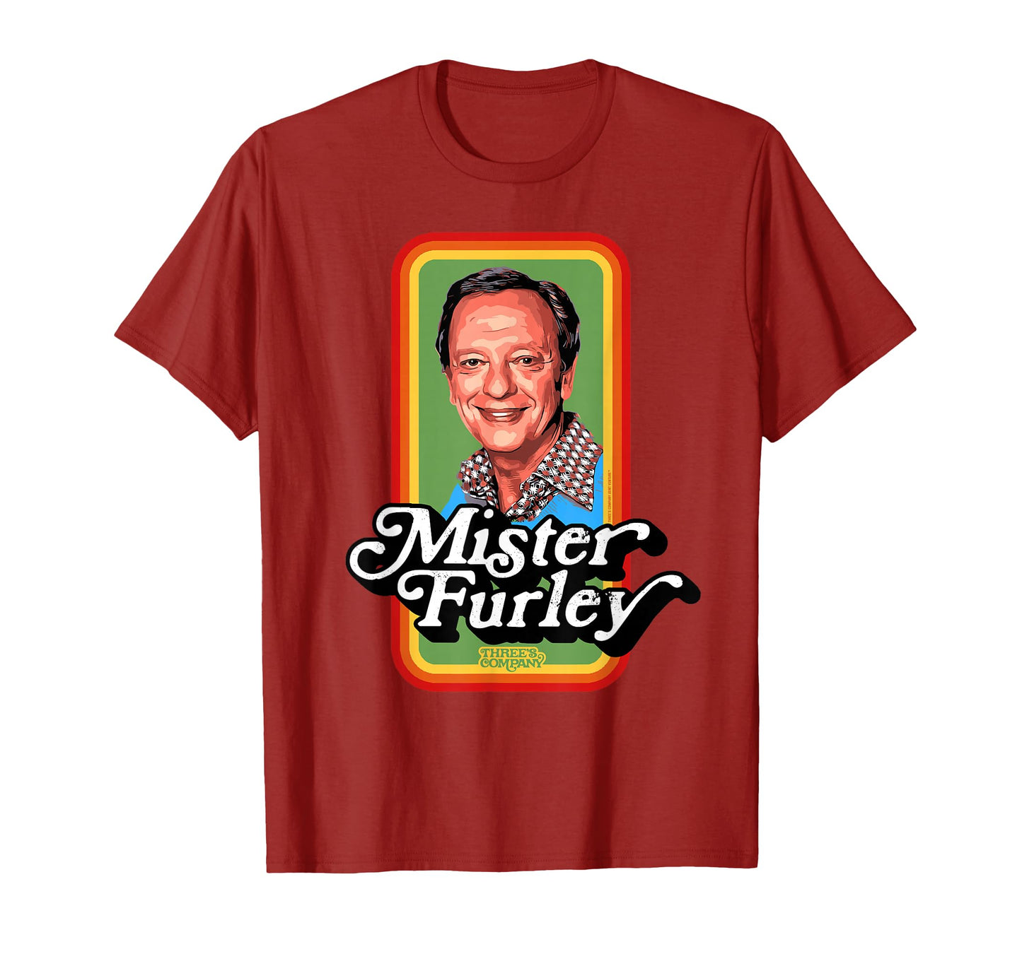 Mister Furley Three's Company Retro 80's T-Shirt
