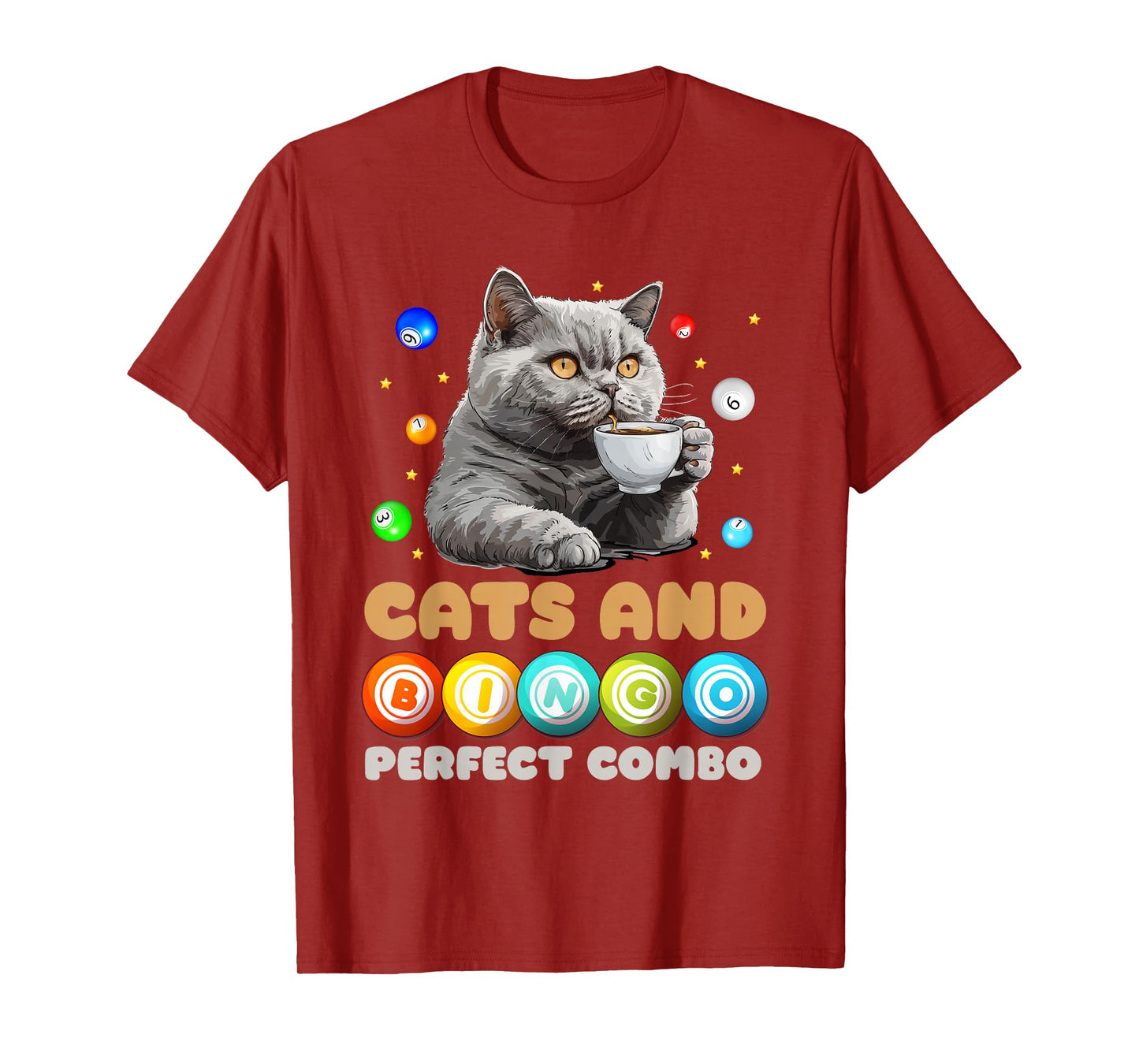 Bingo Player CATS AND BINGO PERFECT COMBO Funny T-Shirt