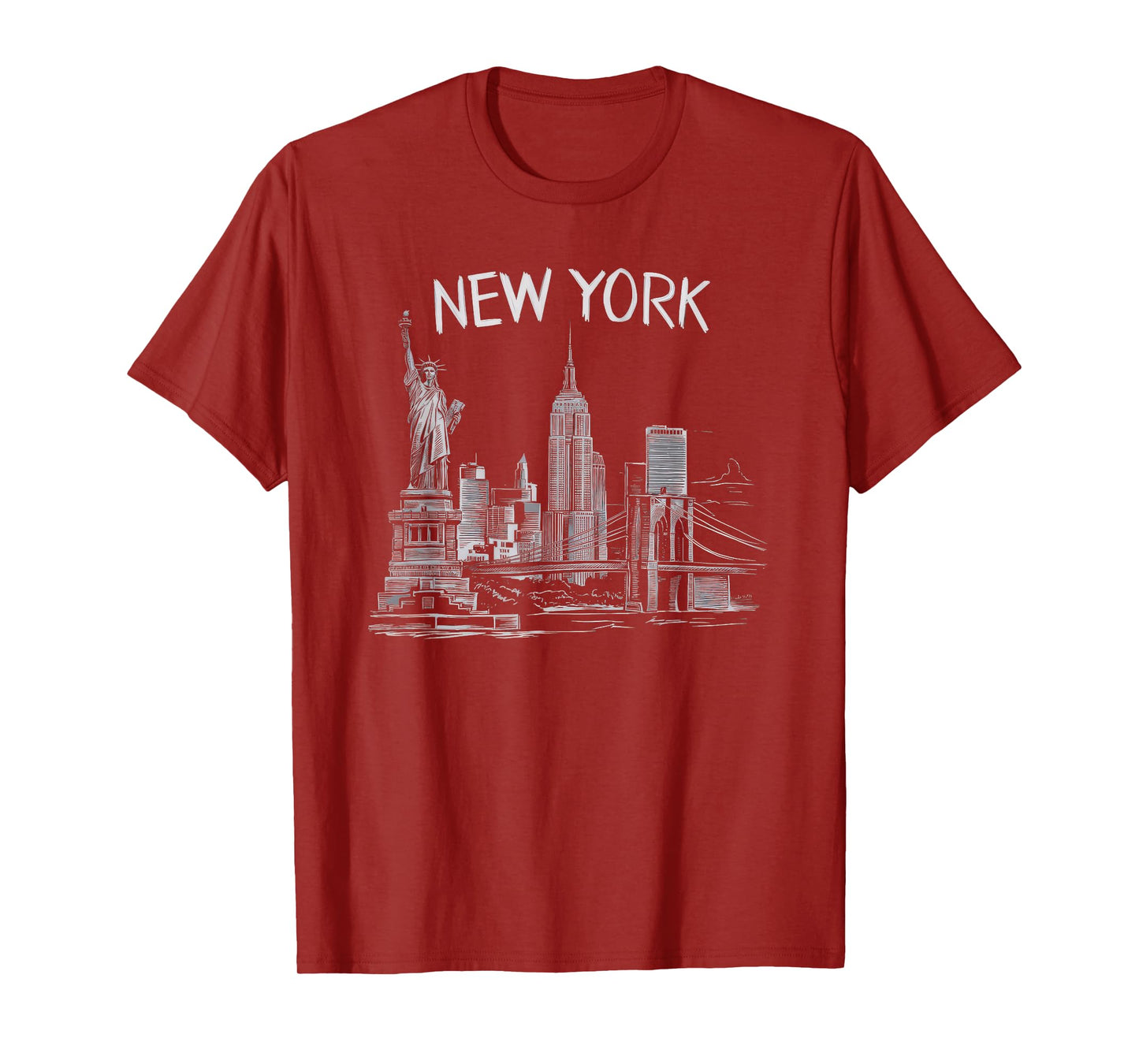 New York Gifts For Men Women NY City Vintage Urban NYC T-Shirt
