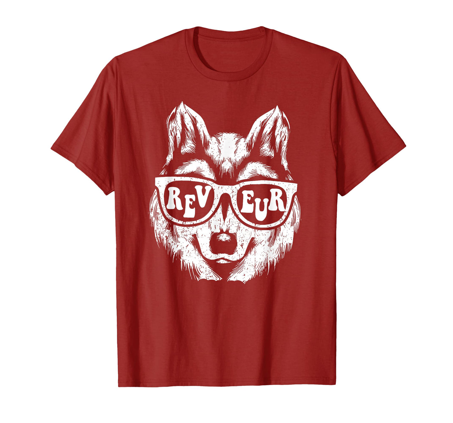 Reveur House of Dreamers School Spirit Wolf Vintage Graphic T-Shirt