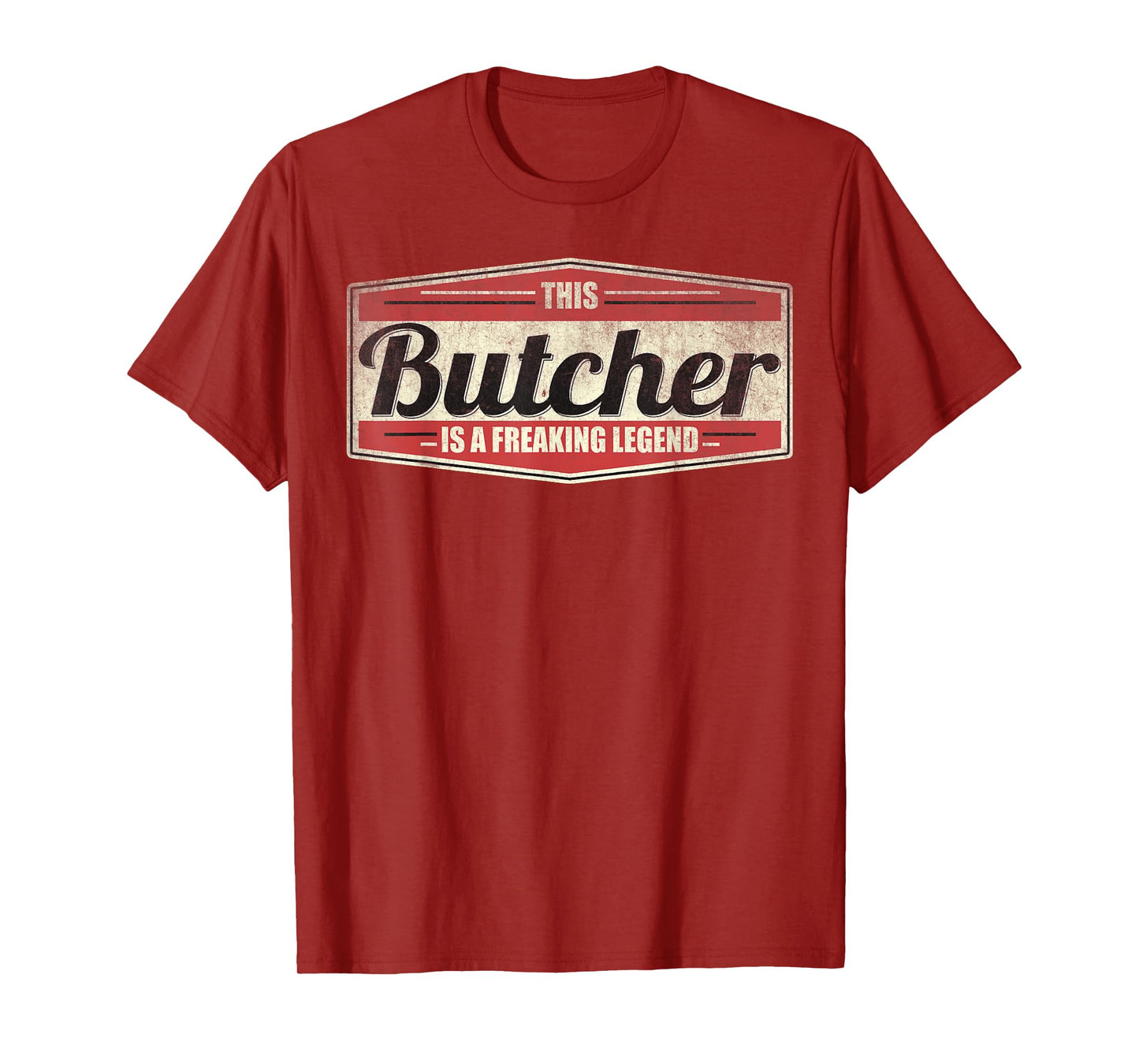 Funny Profession Quote Vintage Butcher T-Shirt
