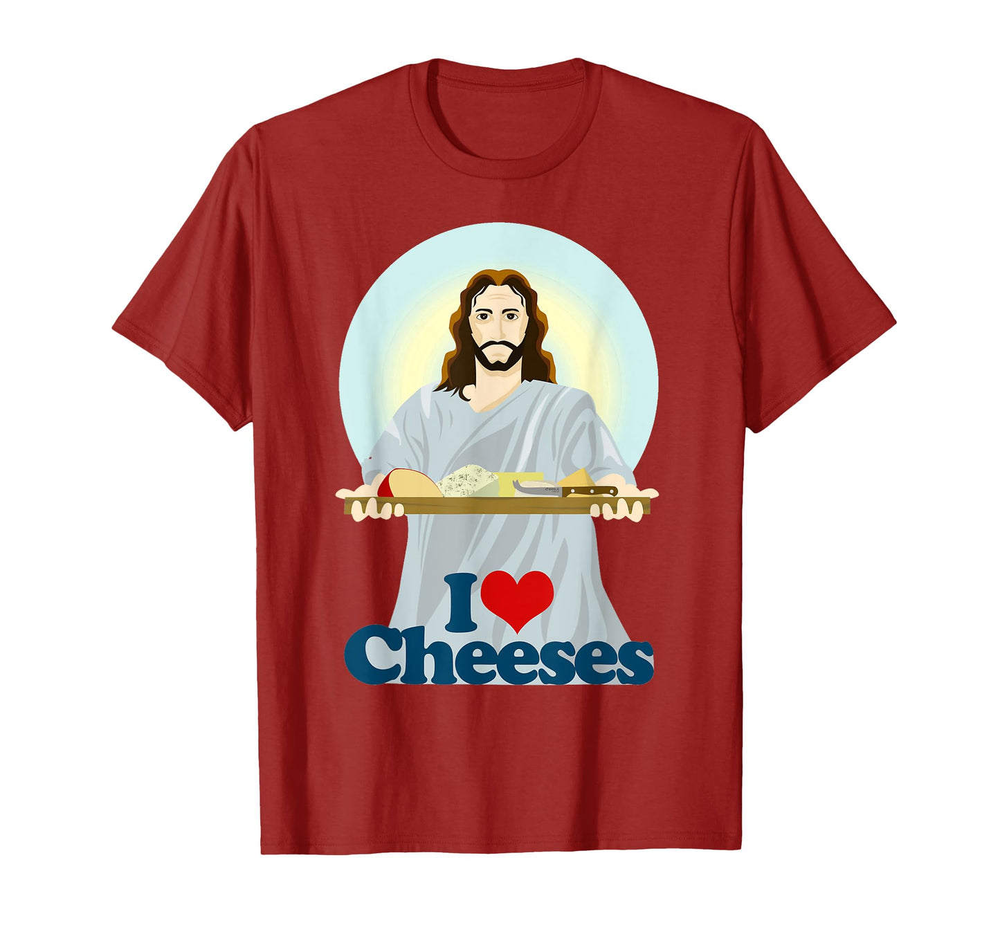 I Love Jesus Cheeses Christian T-Shirt