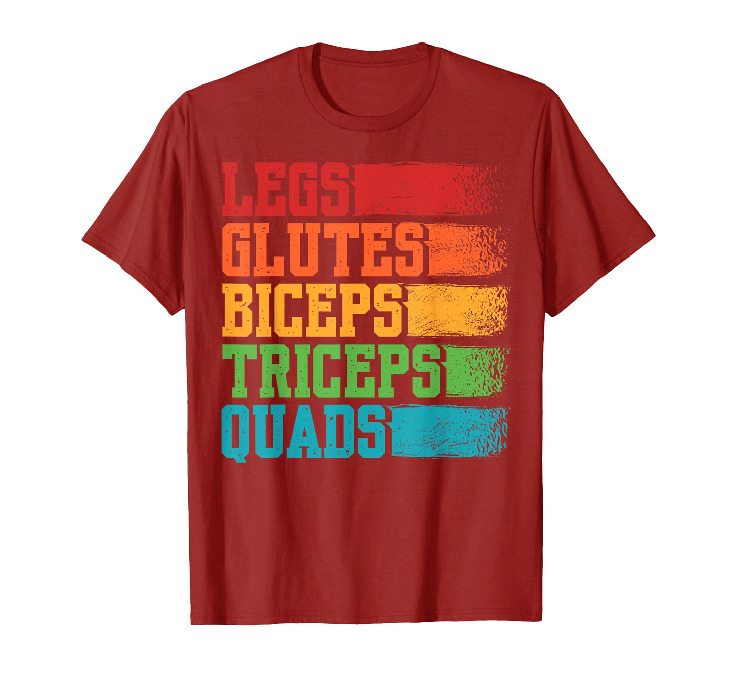 Legs Glutes Biceps Triceps Quads LGBT Fitness Pride Month T-Shirt