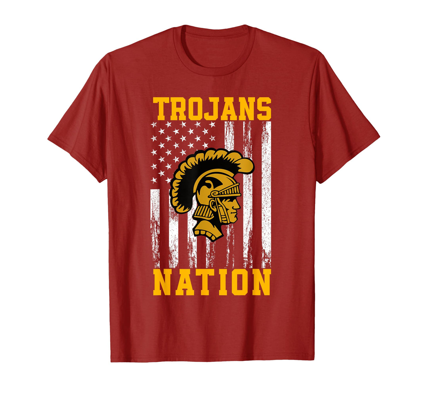 Carrollton Trojans Logo Nation HS T-Shirt