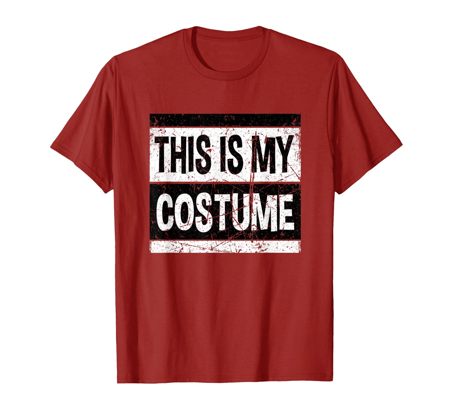 Retro This Is My Costume Shirt Men Women Kids For Halloween T-Shirt