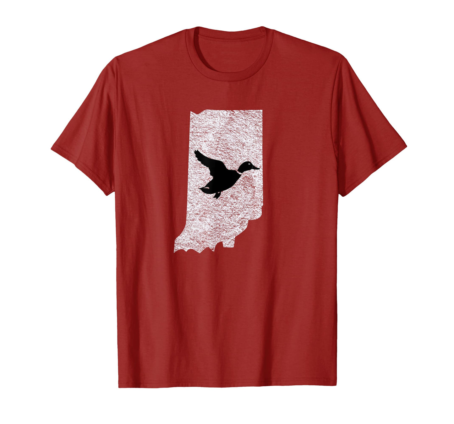 Indiana Duck Hunting Waterfowl Design T-Shirt
