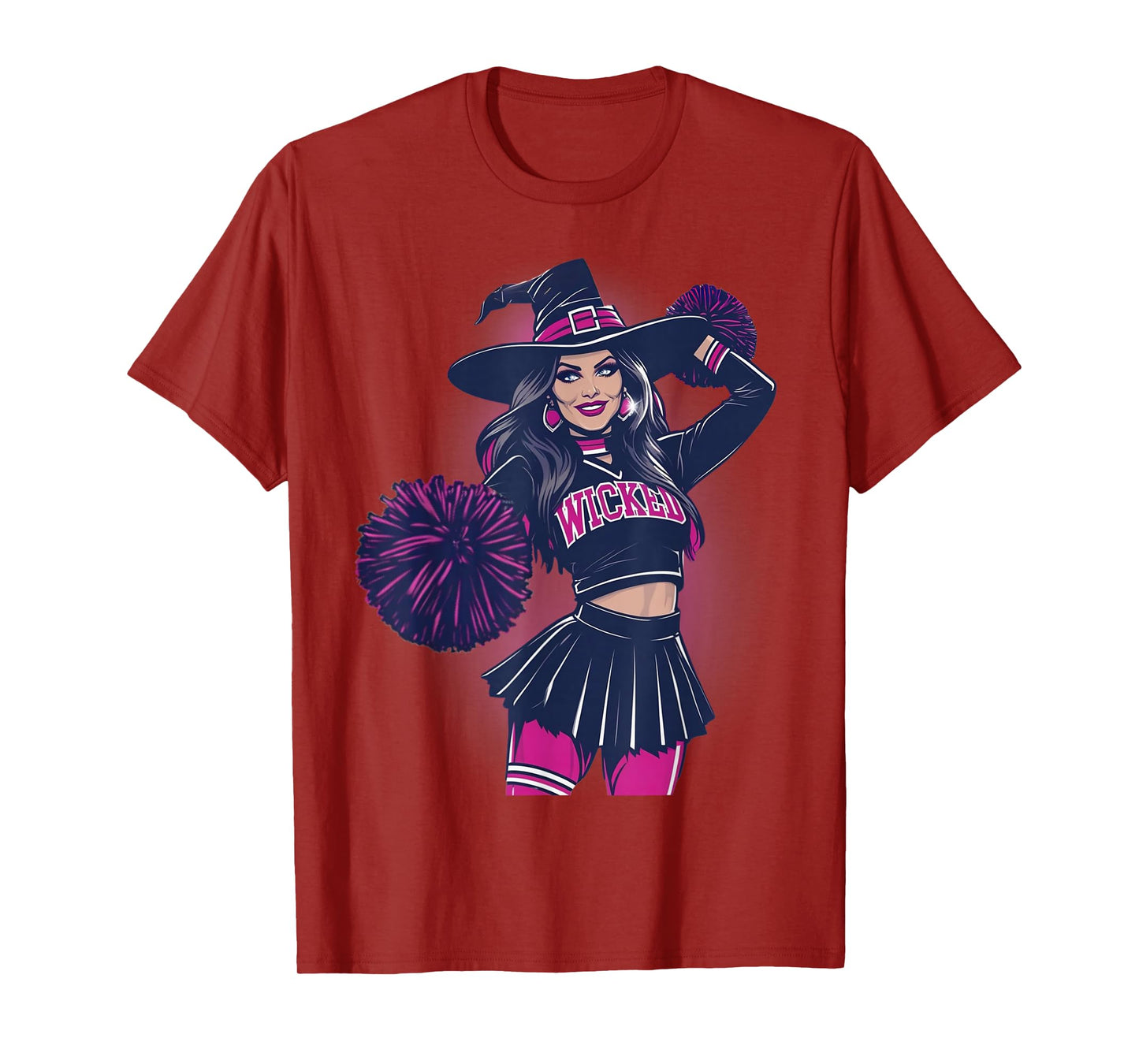 Halloween Cheer Witch T-Shirt