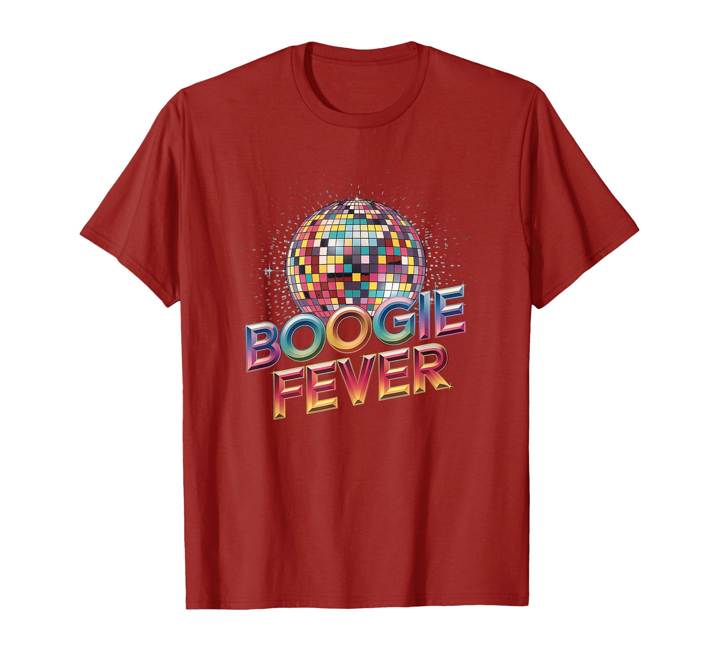 Disco Ball Vintage Retro boogie fever discoball cool party T-Shirt