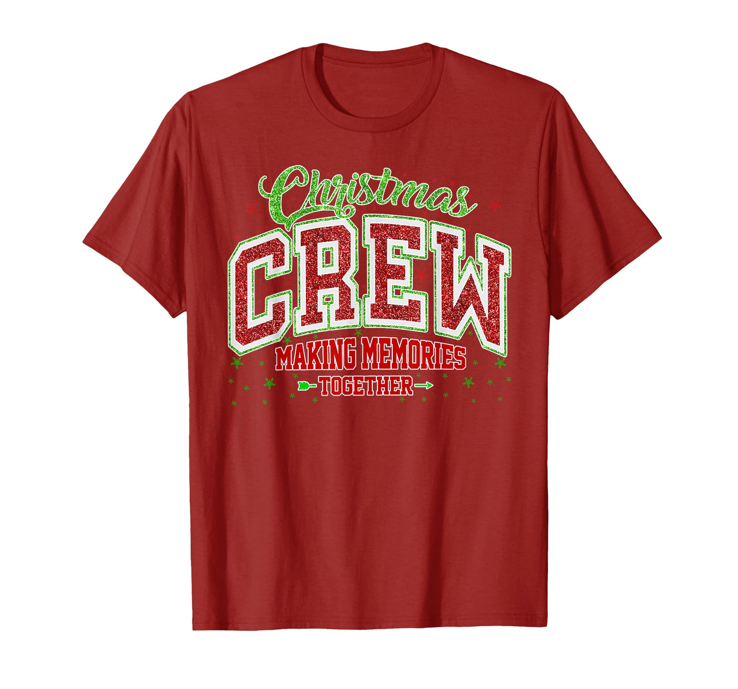Christmas Crew Making Memories Together Pajamas Holiday Xmas T-Shirt