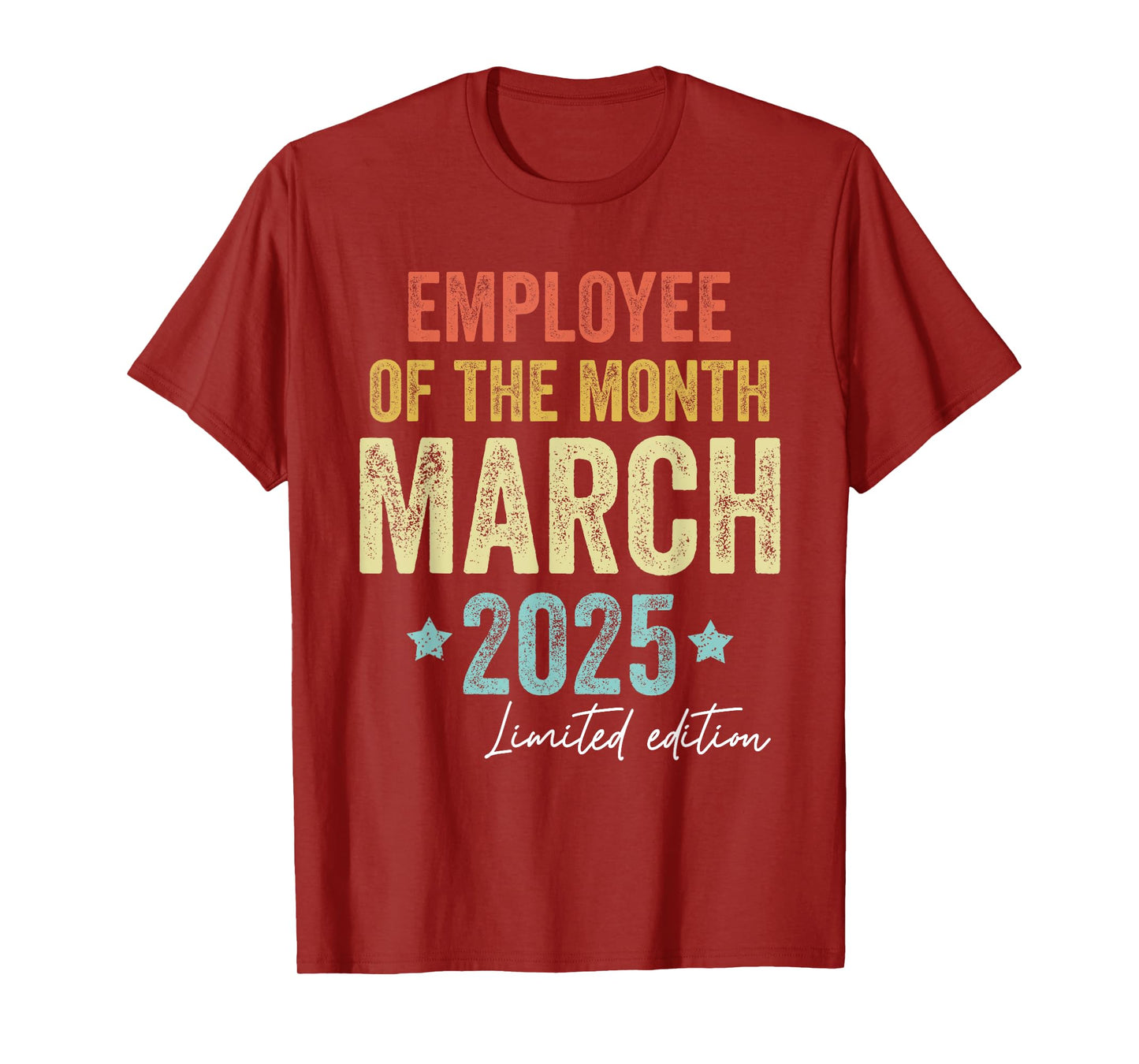 Employee of the Month March 2025 Vintage T-Shirt