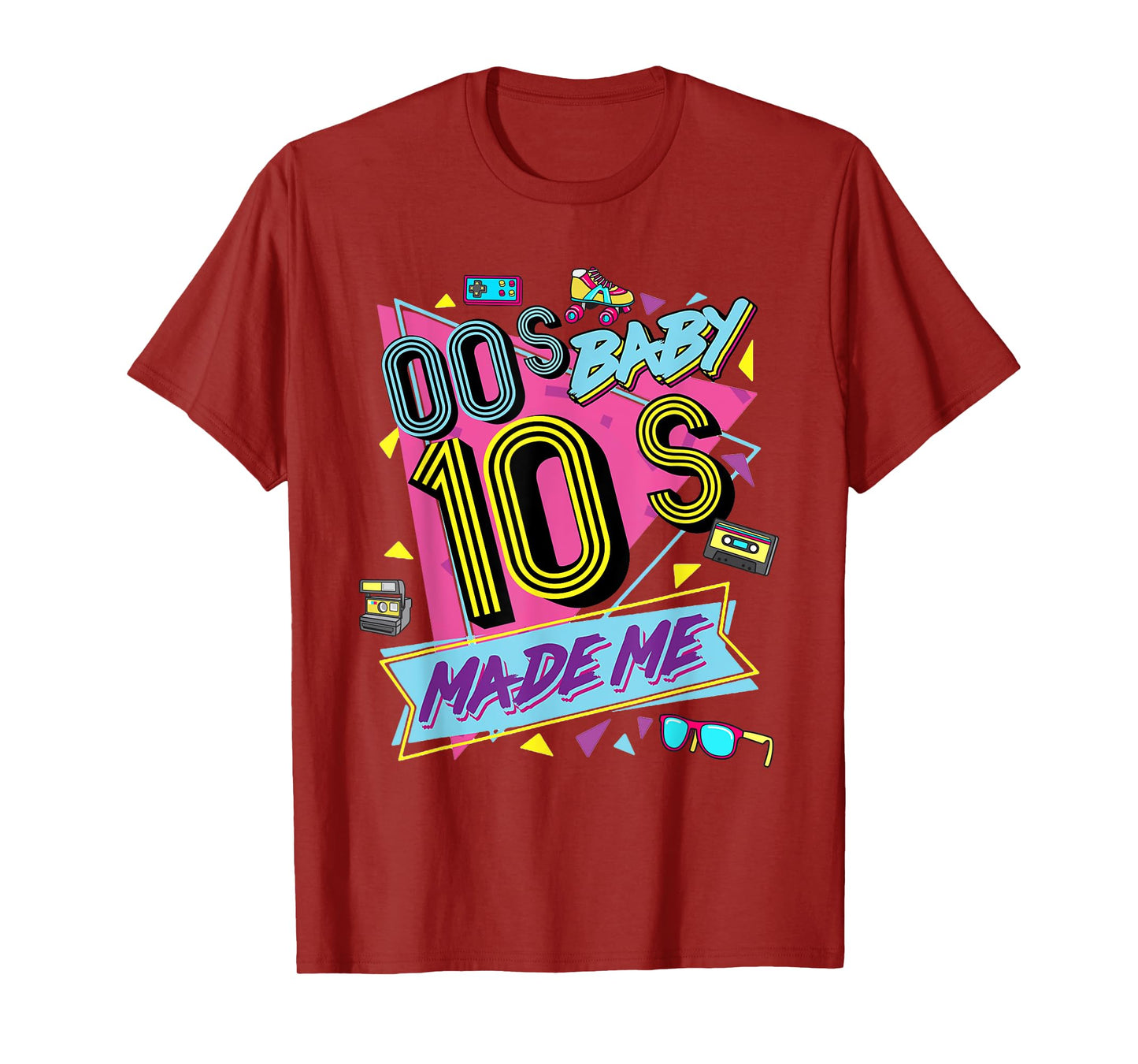 Retro Vintage 00's Baby 10's Made Me Nostalgia Classic T-Shirt