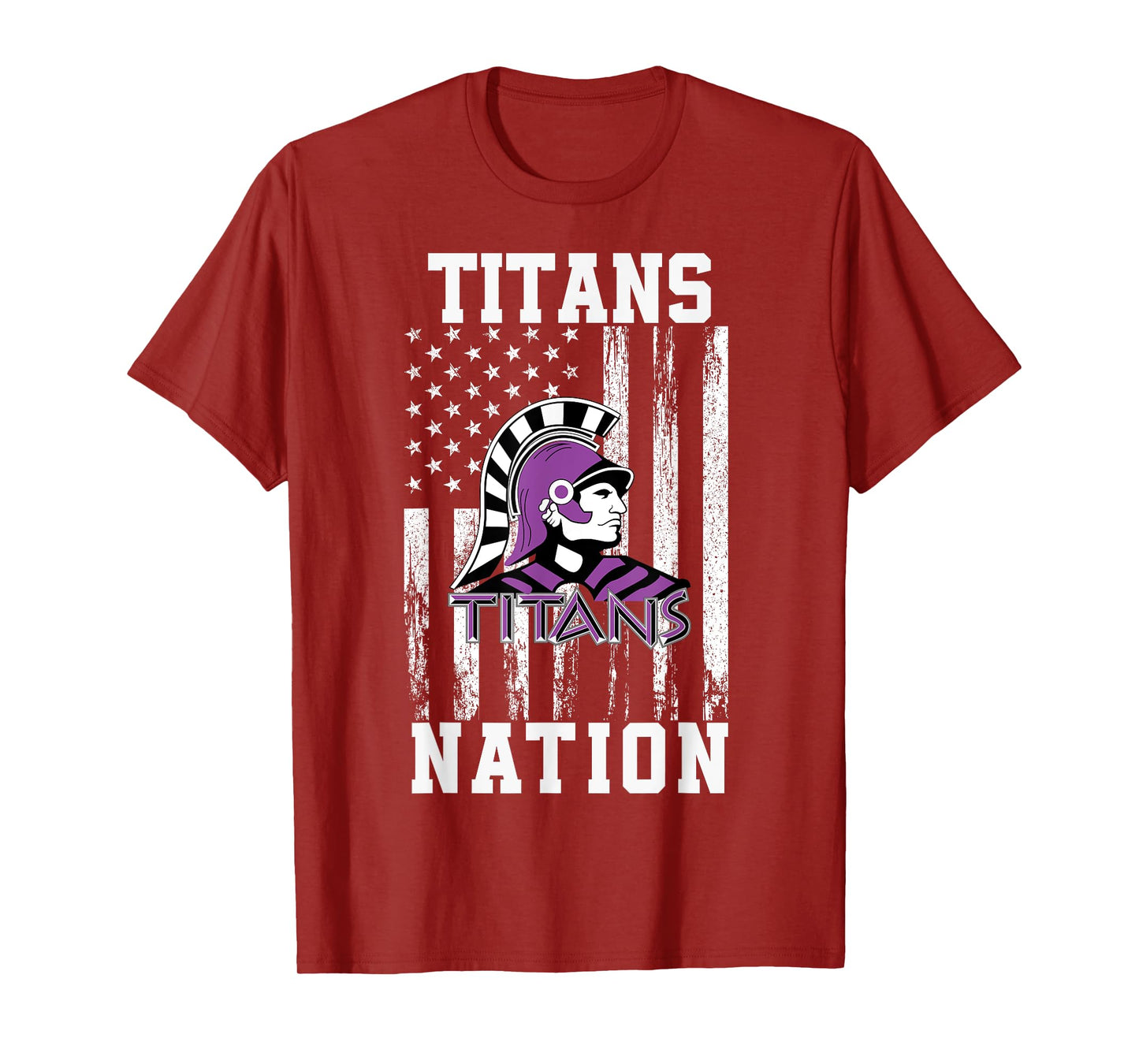 El Paso Gridley Titans Logo Nation HS T-Shirt