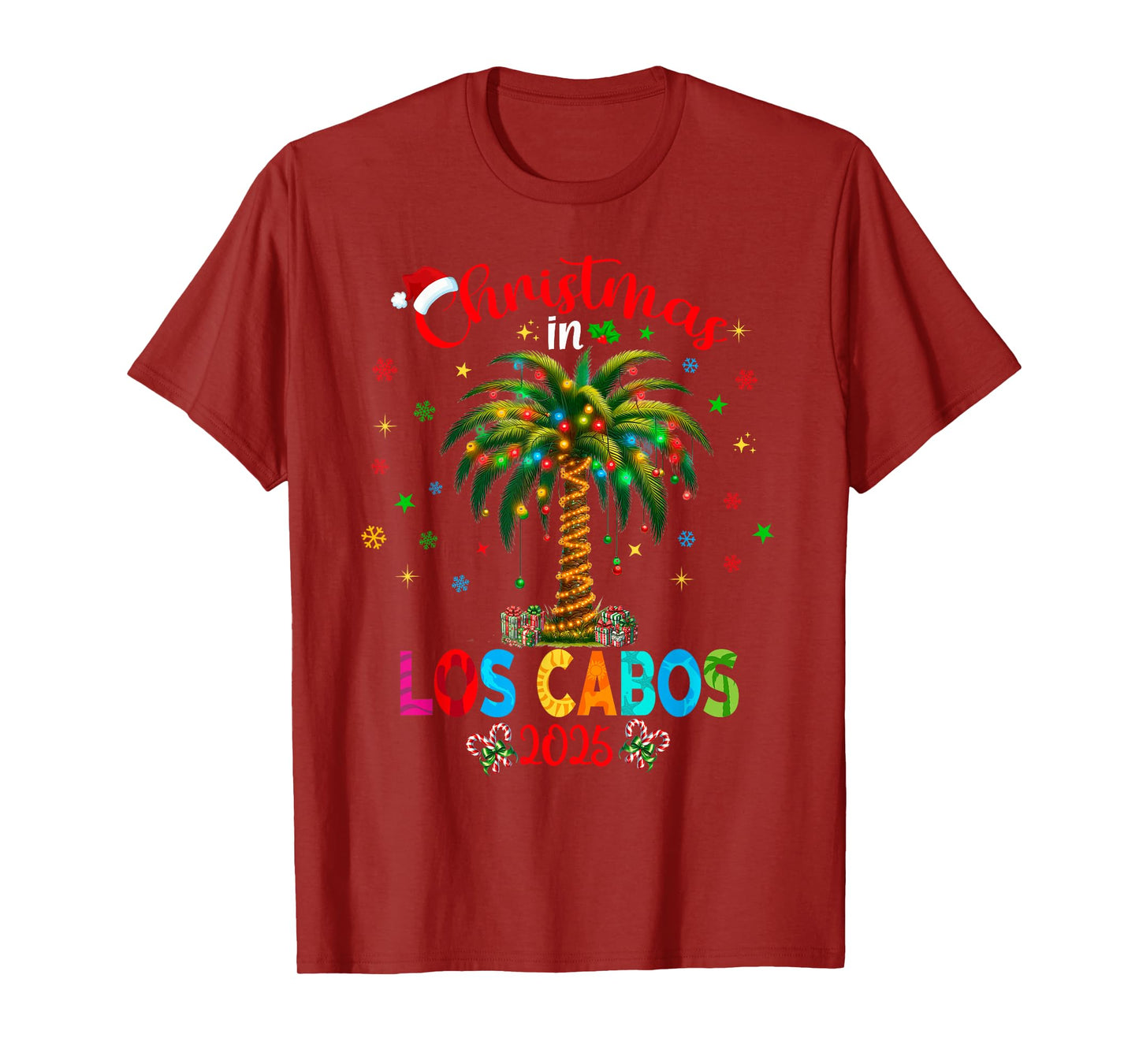 Mexico Cancun Cabo Christmas Trip Family Reunion Tropical T-Shirt